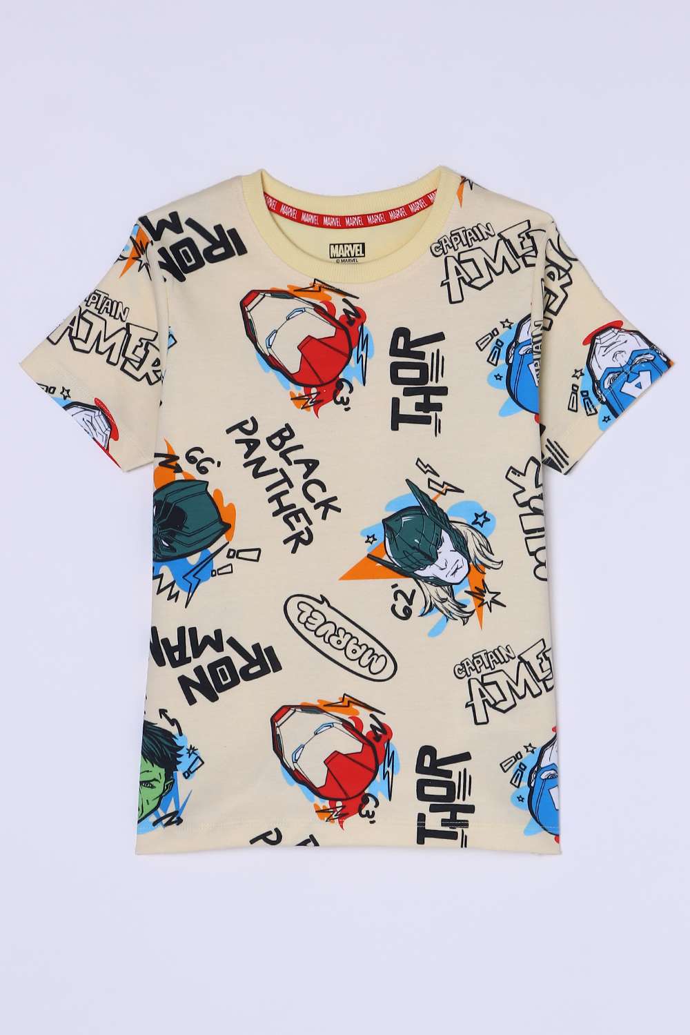 Printed-Cotton-Round-Neck-Boys-T-Shirt