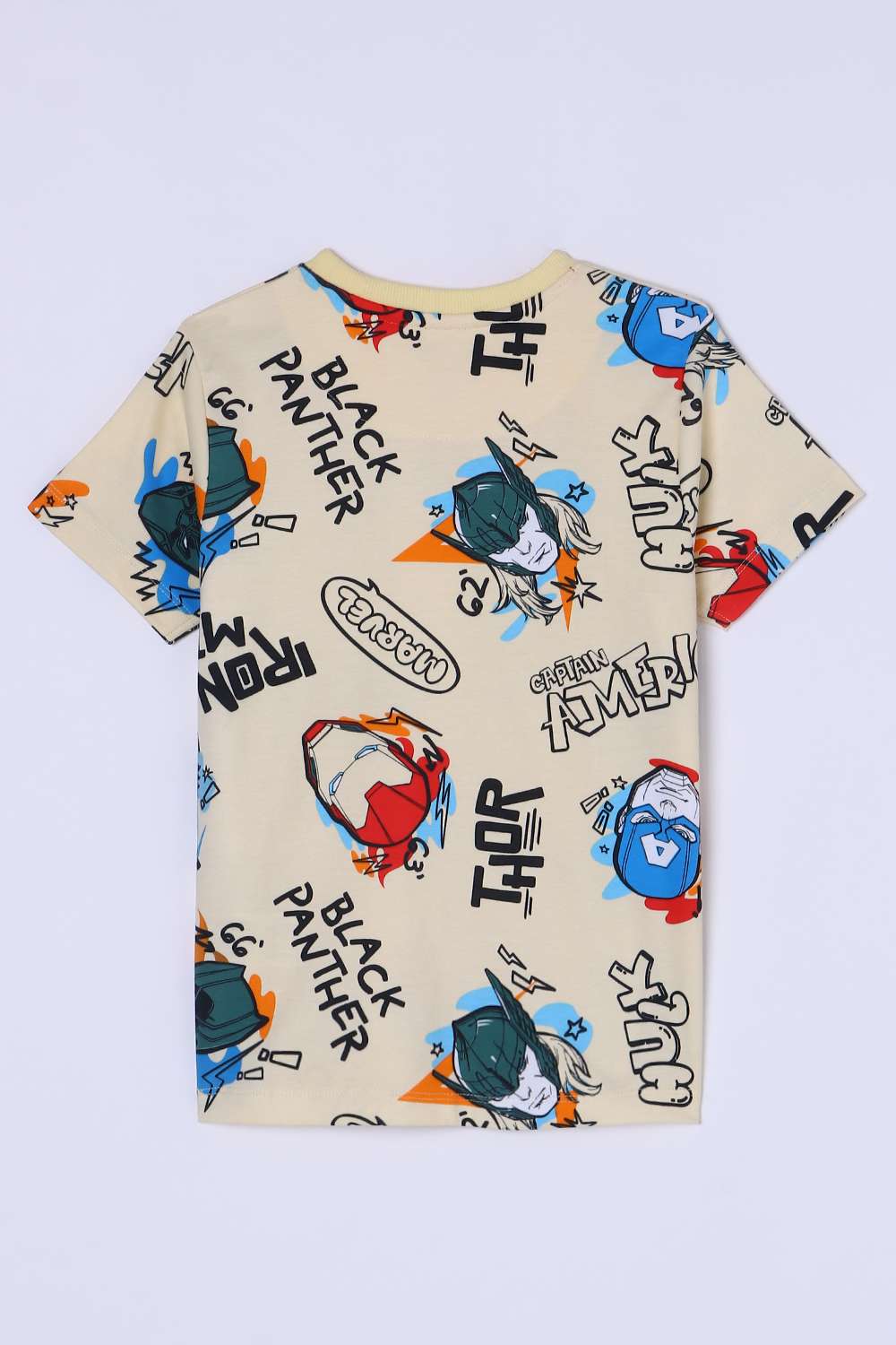 Printed-Cotton-Round-Neck-Boys-T-Shirt