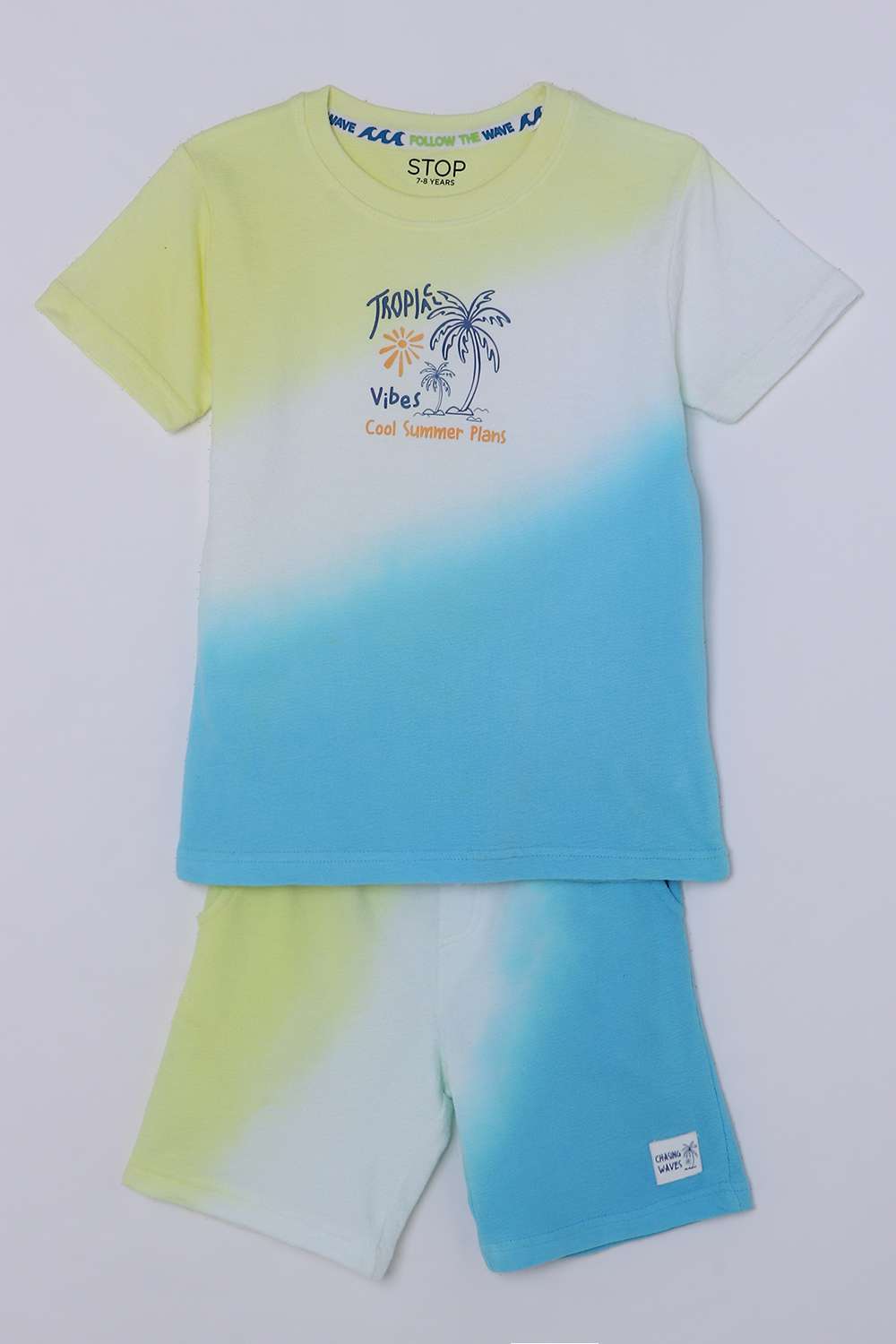 Tie-&-Dye-Cotton-Round-Neck-Boys-Casual-Wear-Clothing-Set
