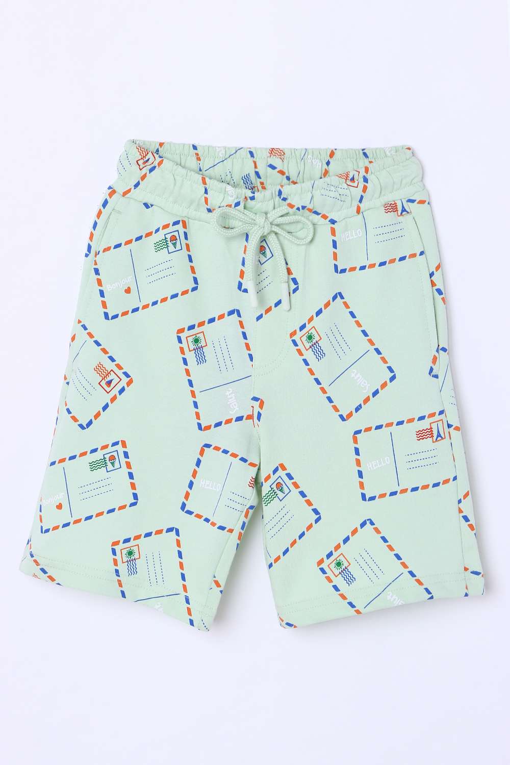 Printed-Blended-Fabric-Regular-Fit-Boys-Shorts