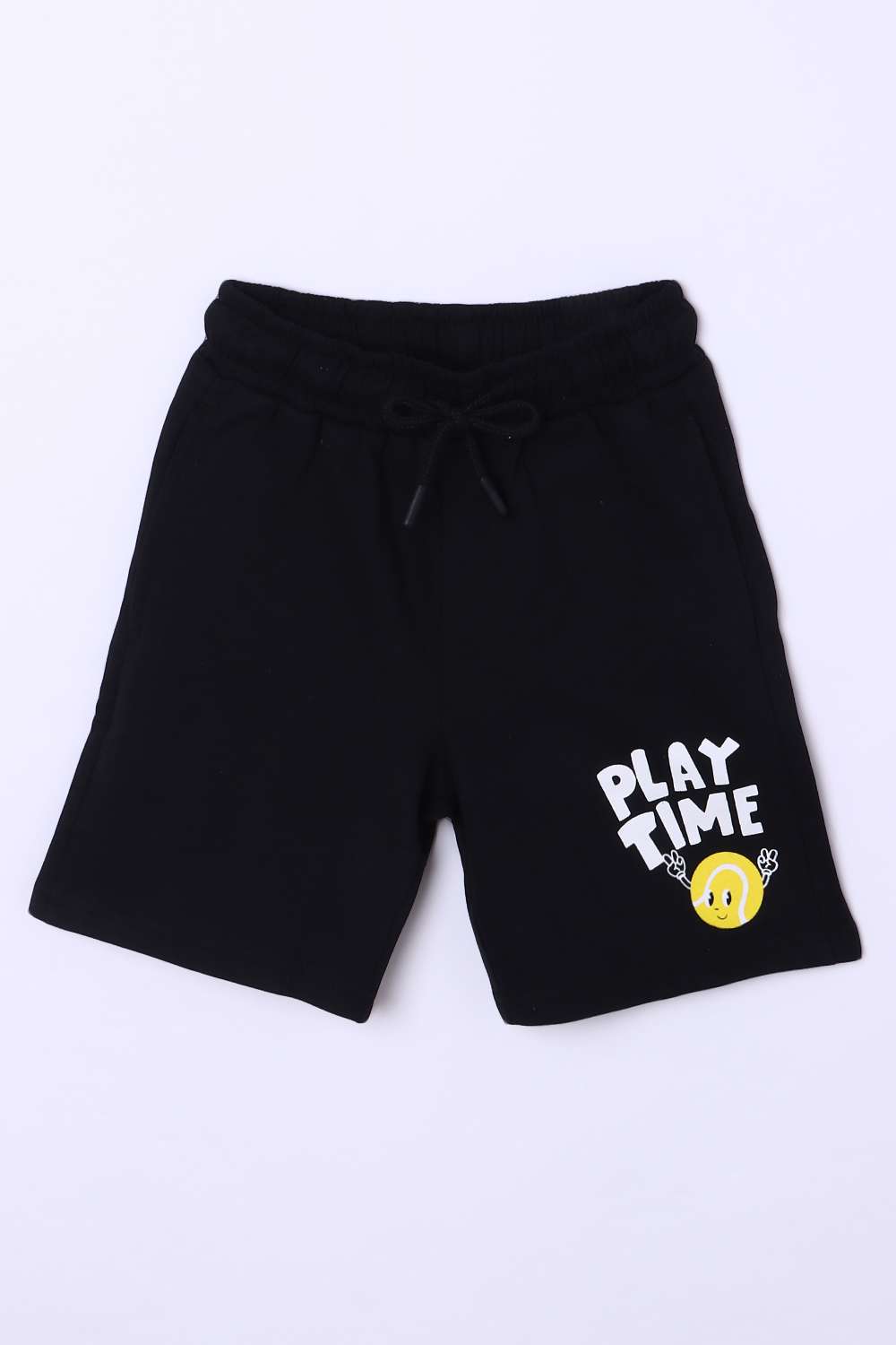 Graphic-Print-Blended-Fabric-Regular-Fit-Boys-Shorts