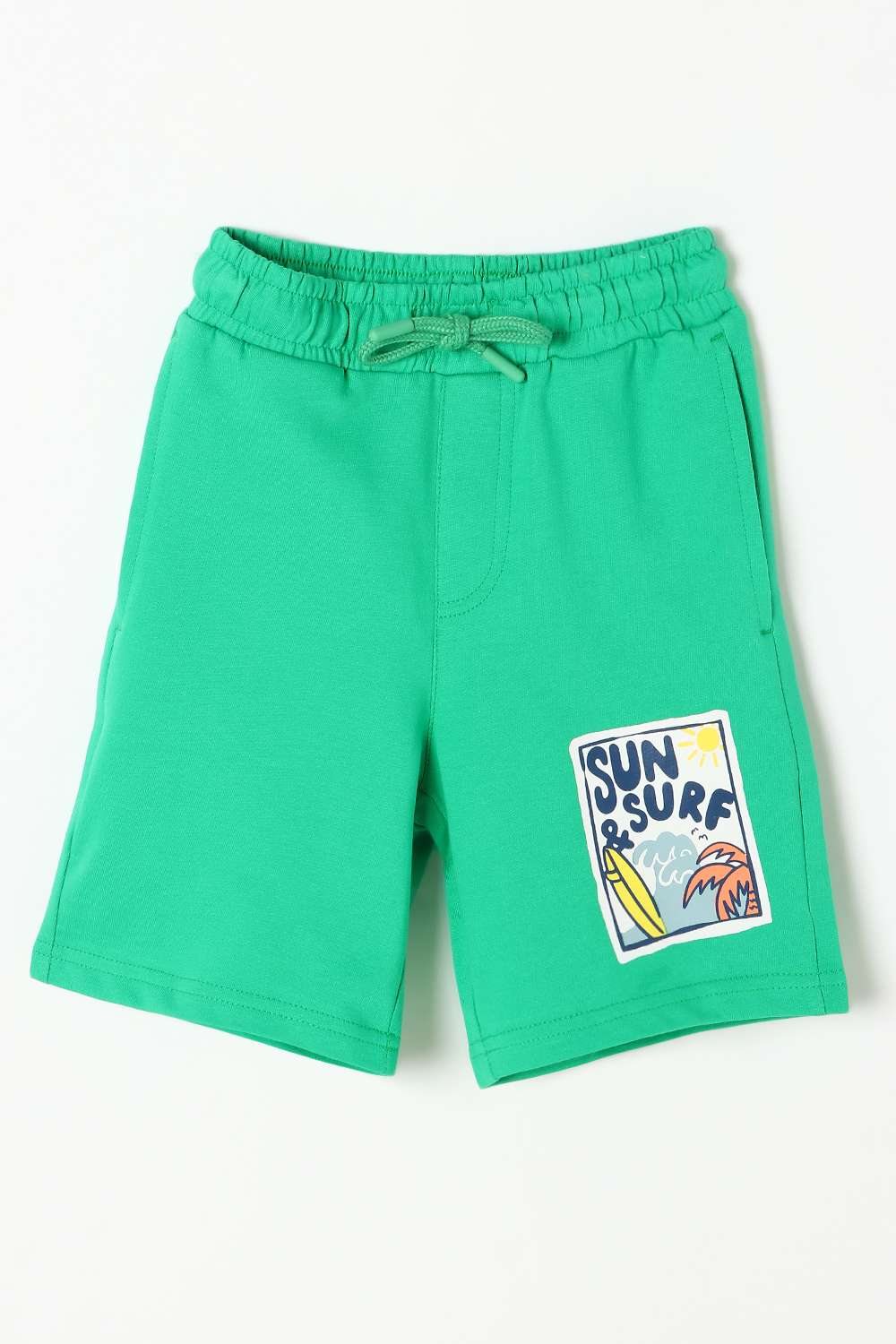 Graphic-Print-Cotton-Regular-Fit-Boys-Shorts
