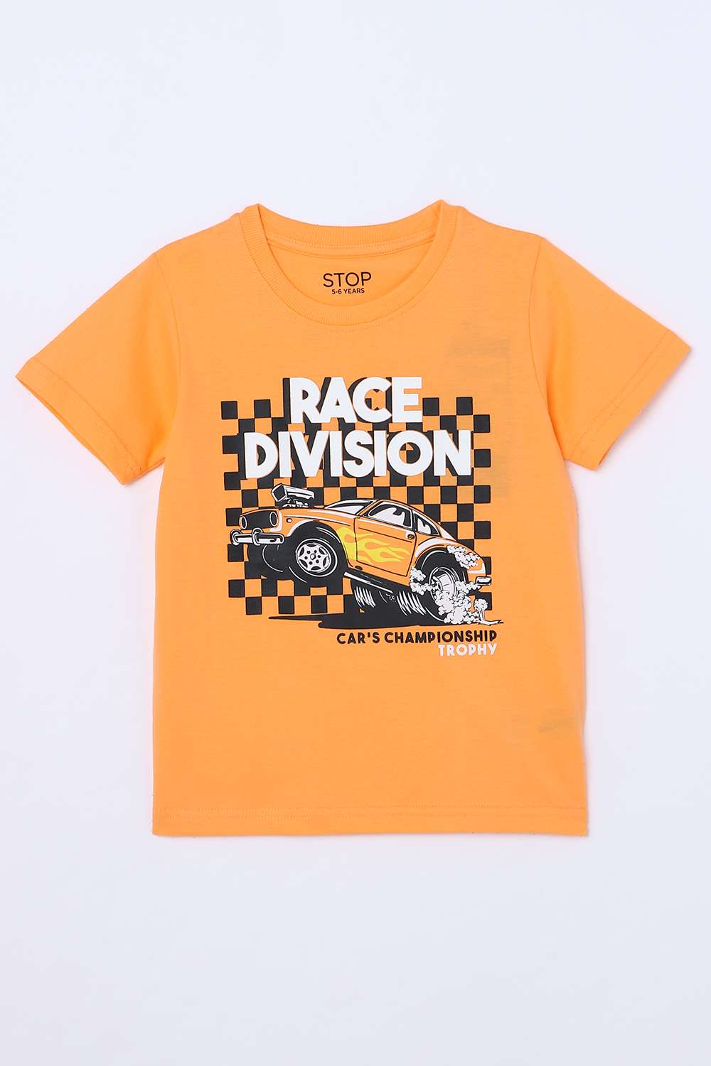 Graphic-Print-Jersey-Round-Neck-Boys-T-Shirt