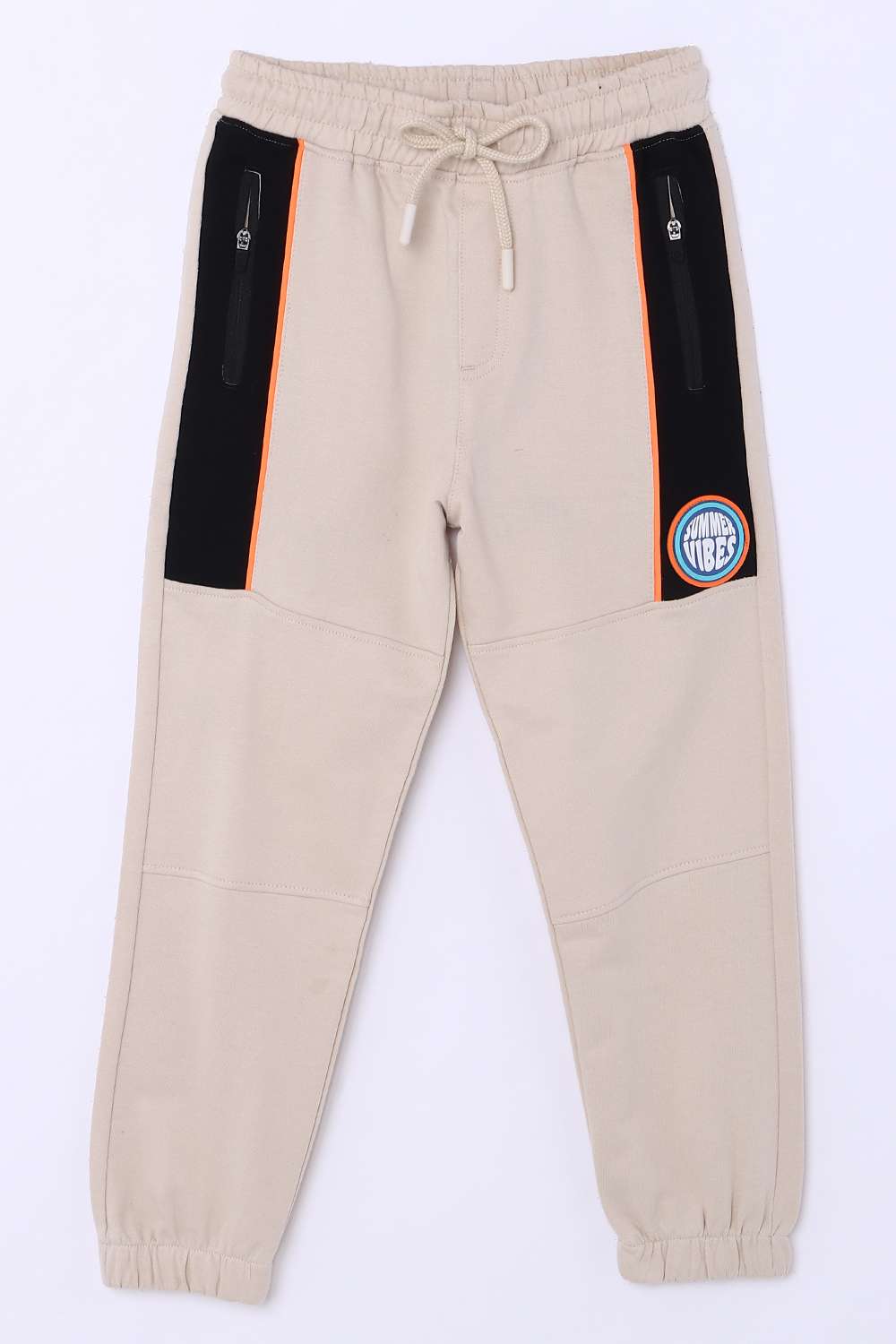 Solid-Blended-Fabric-Regular-Fit-Boys-Track-Pants