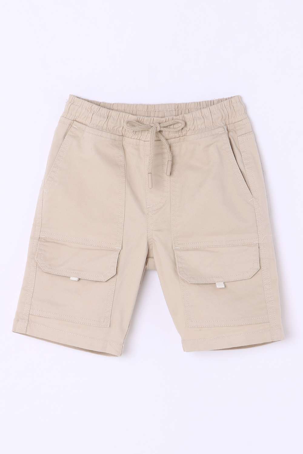 Solid-Blended-Fabric-Regular-Fit-Boys-Shorts