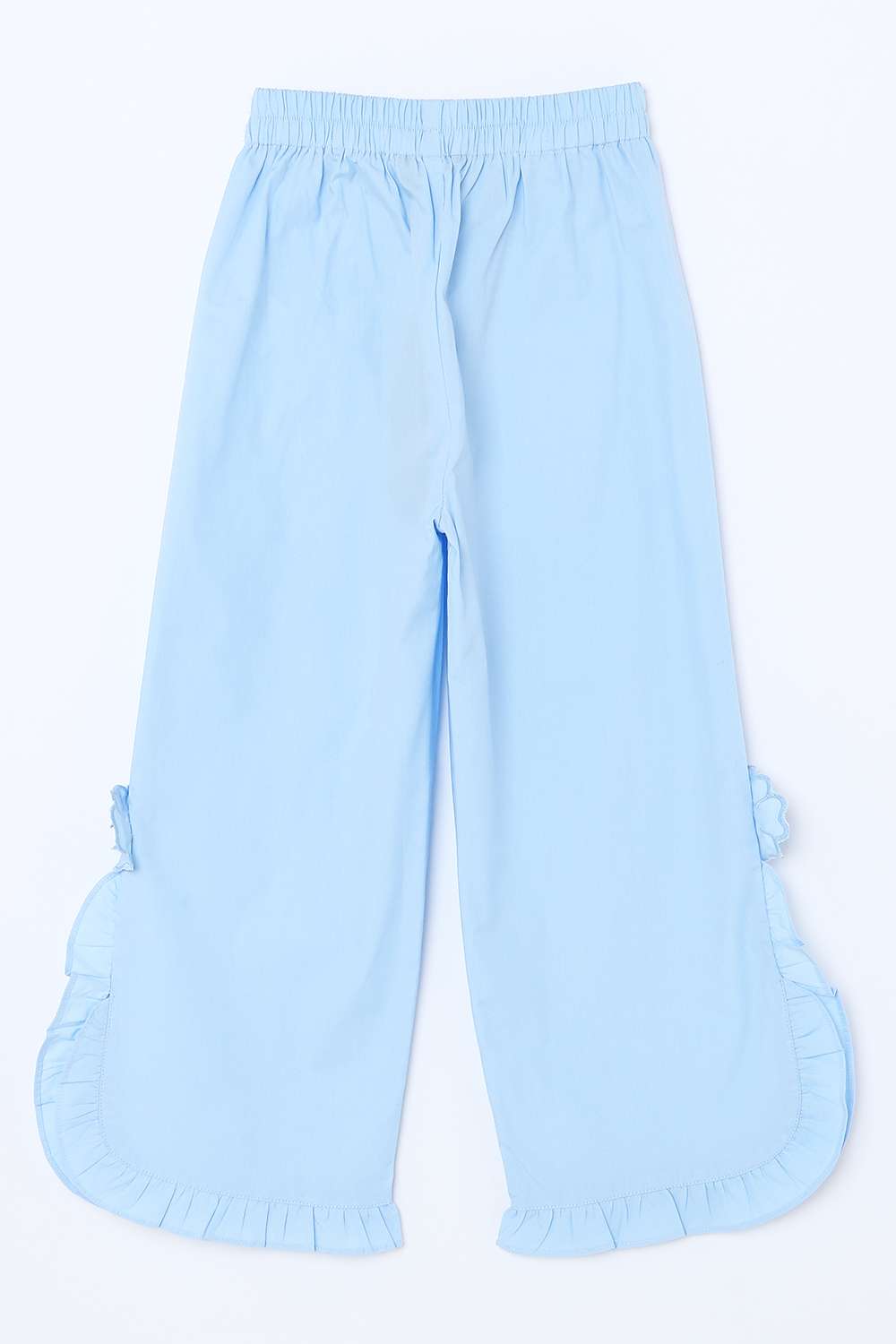 Solid-Cotton-Regular-Fit-Girls-Pants
