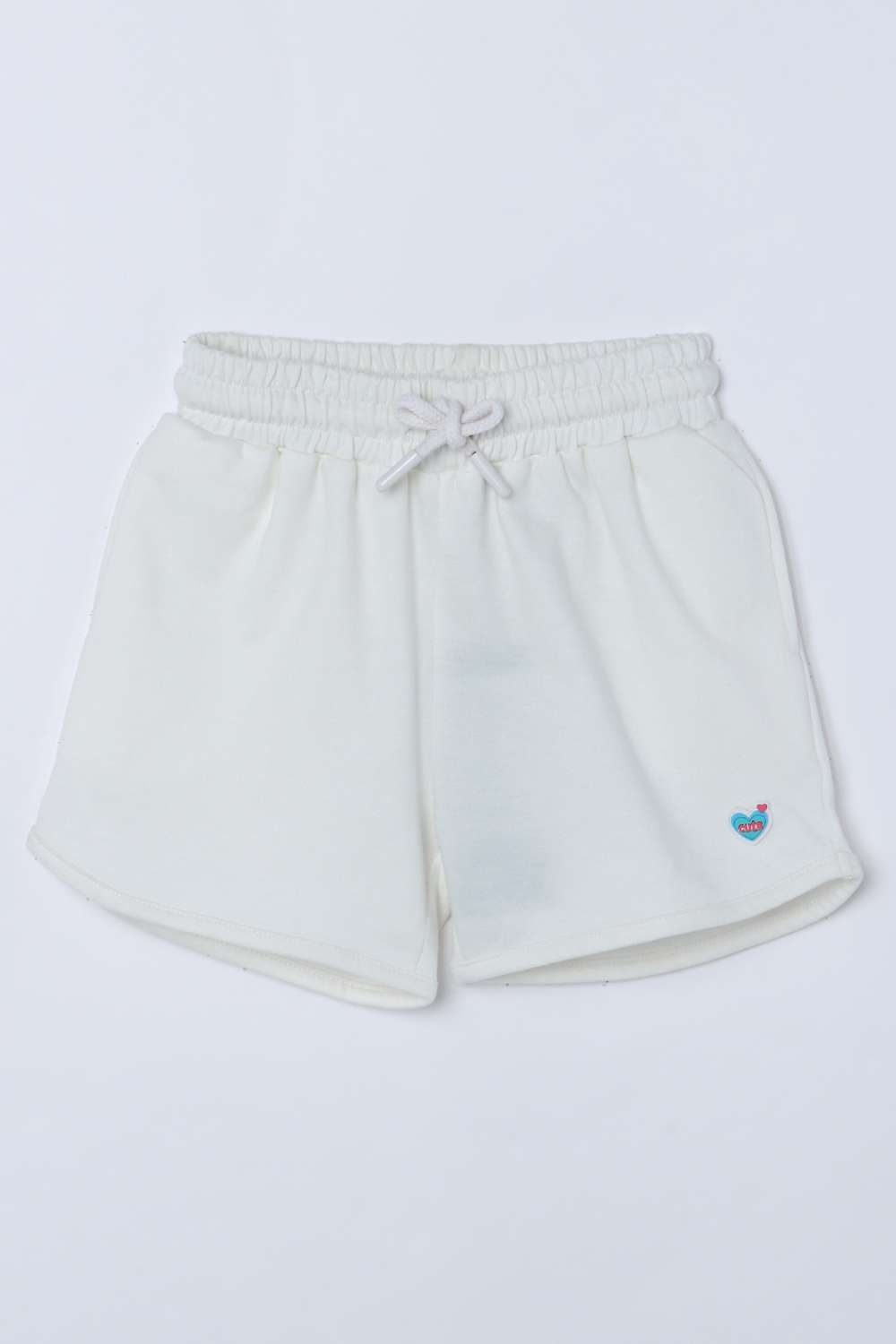 Character-Print-Blended-Fabric-Regular-Fit-Girls-Shorts