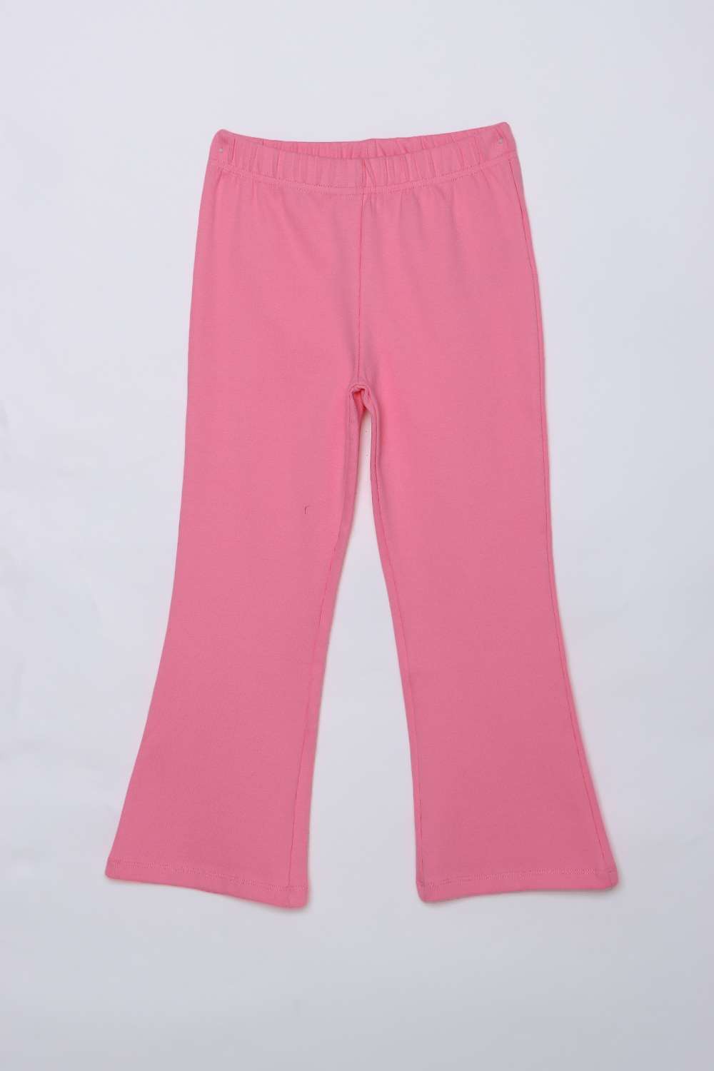 Solid-Blended-Fabric-Regular-Fit-Girls-Leggings