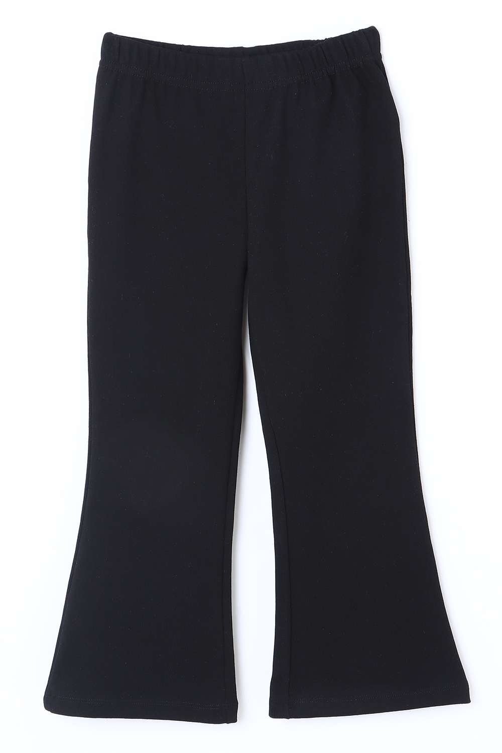 Solid-Blended-Fabric-Regular-Fit-Girls-Leggings
