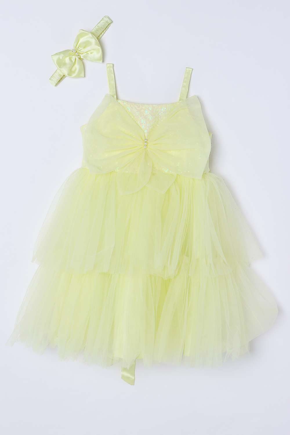 Solid-Polyester-Round-Neck-Girls-Casual-Wear-Dress