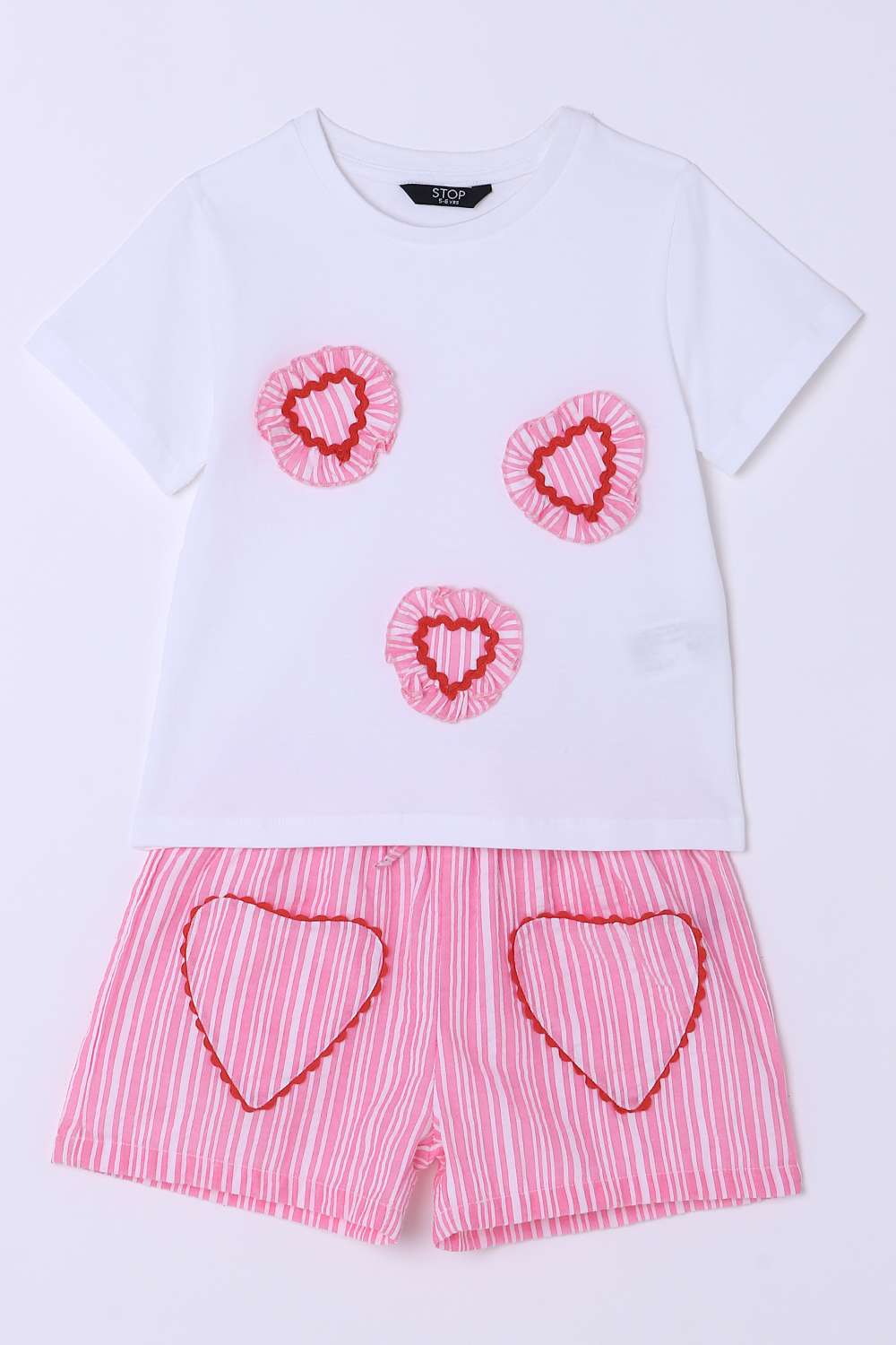 Embroidered-Cotton-Round-Neck-Girls-Casual-Wear-Clothing-Set