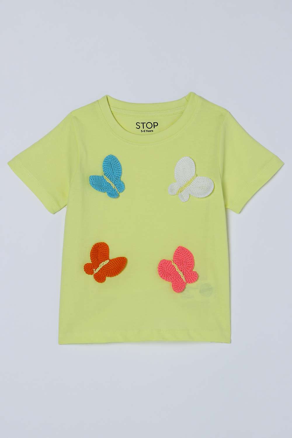 Embroidered-Cotton-Round-Neck-Girls-Top