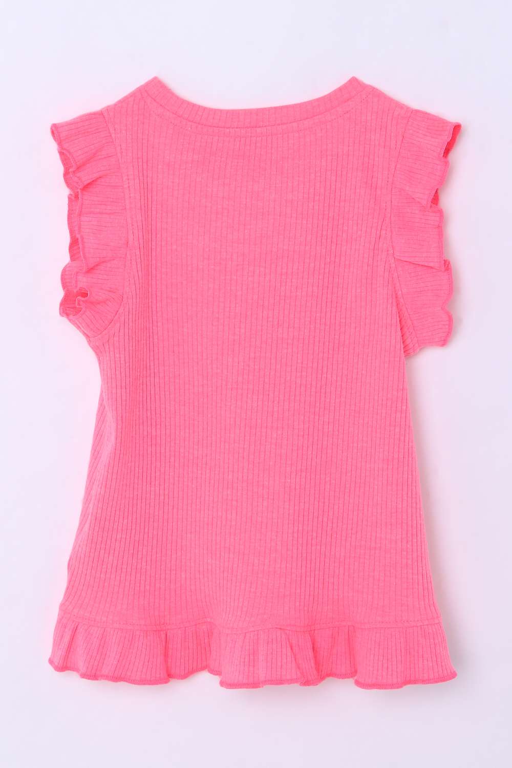Solid-Cotton-Round-Neck-Girls-Top