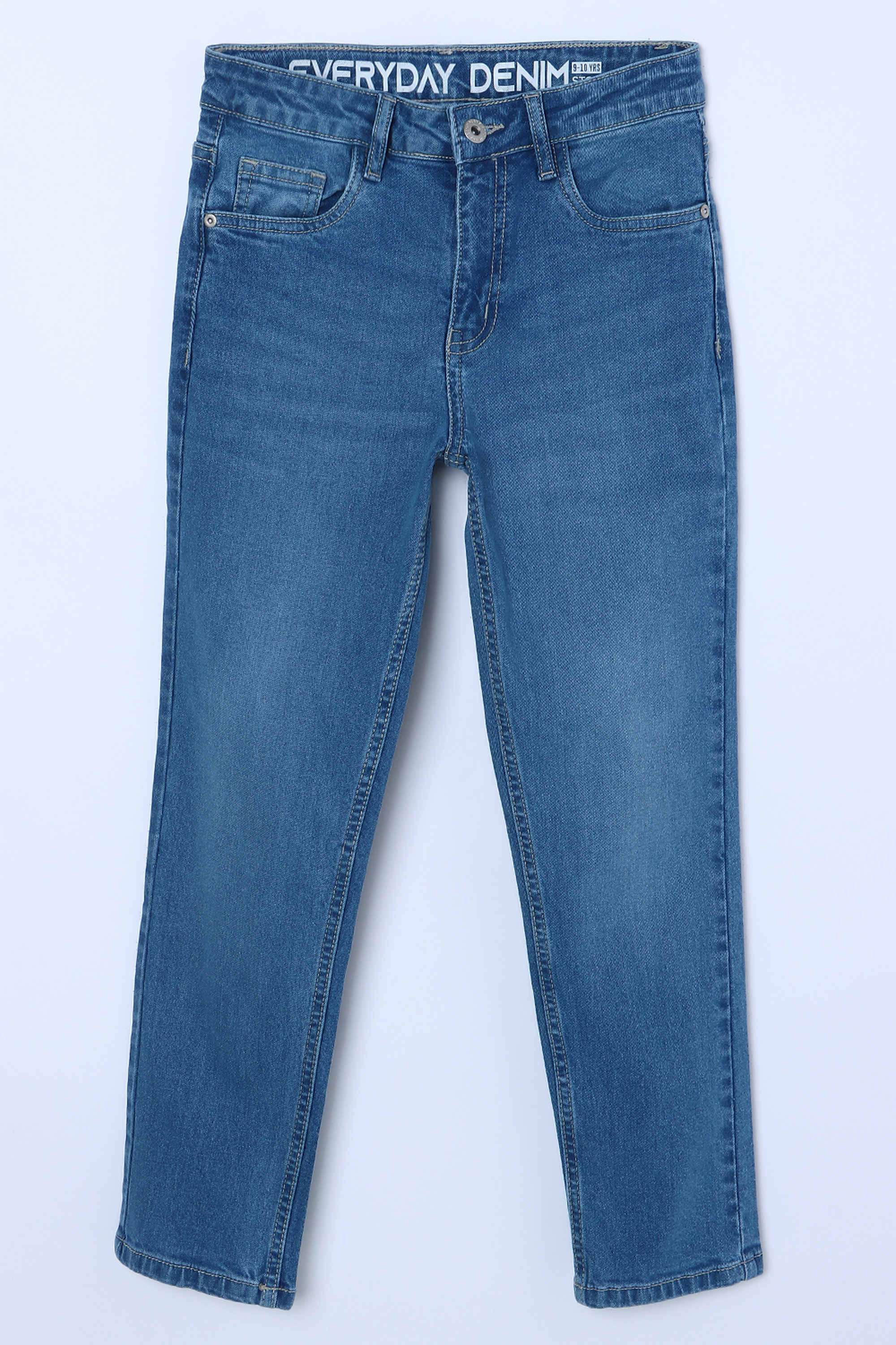 Solid-Cotton-Straight-Fit-Boys-Jeans