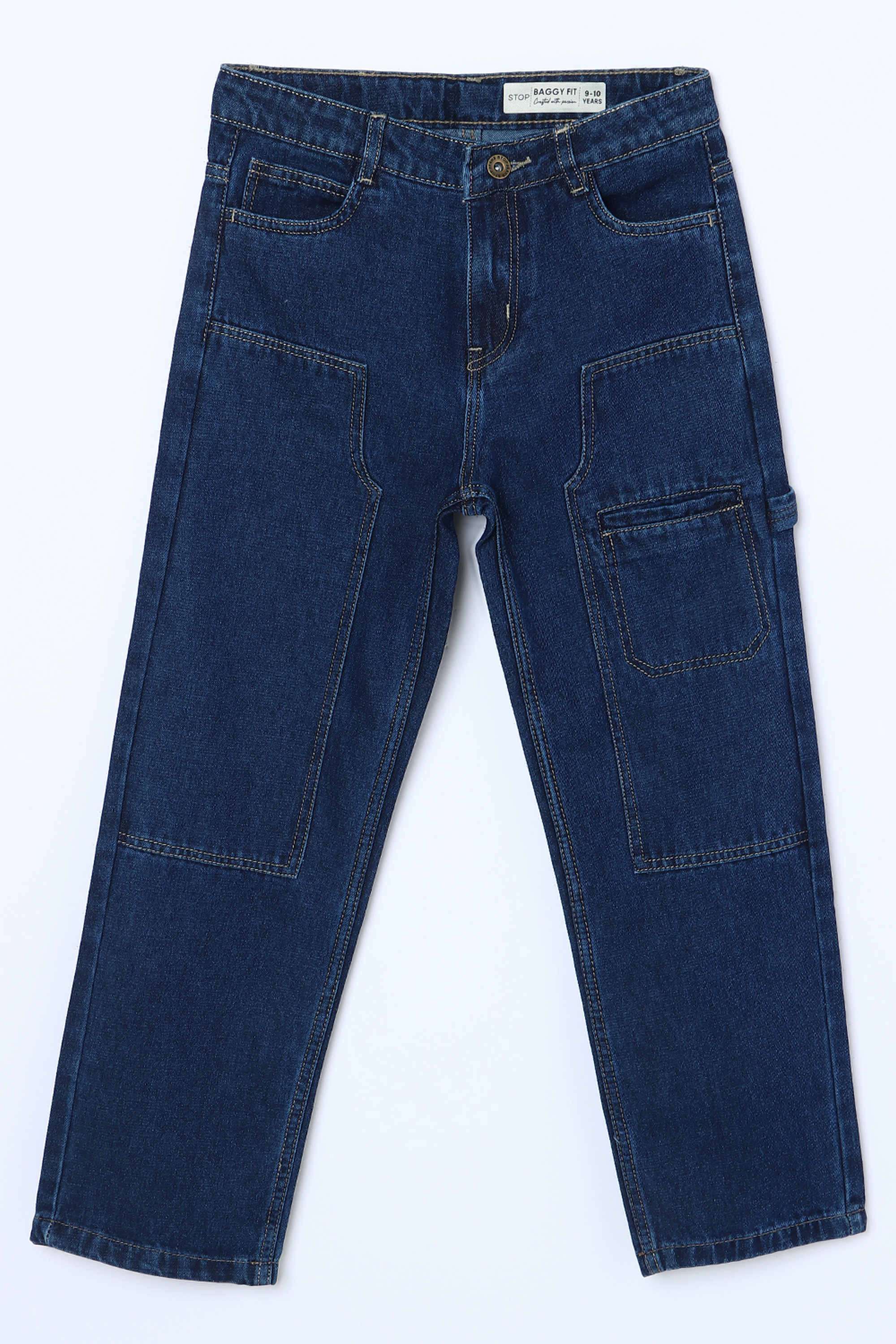 Solid-Cotton-Straight-Fit-Boys-Jeans