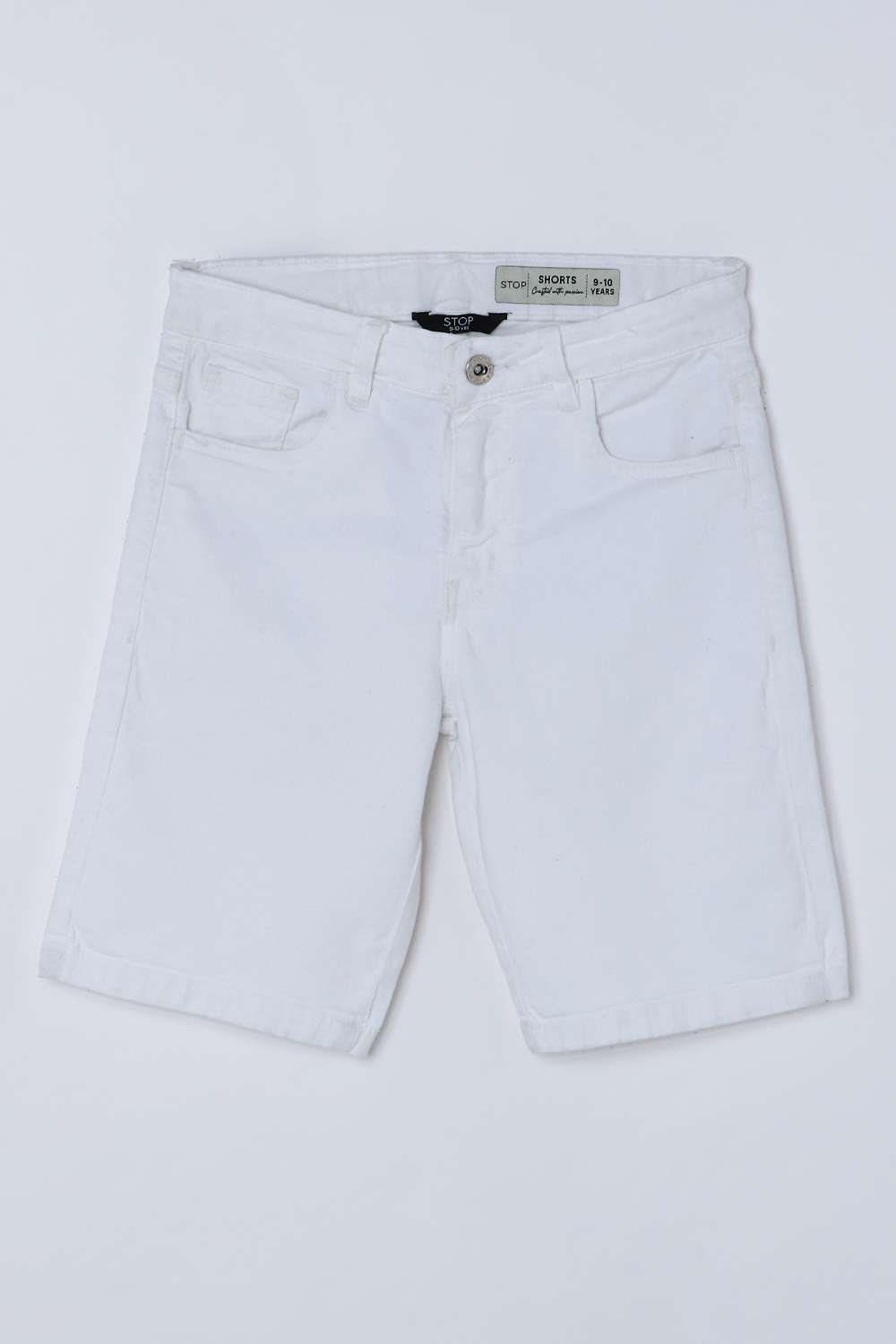 Solid-Blended-Fabric-Regular-Fit-Boys-Shorts