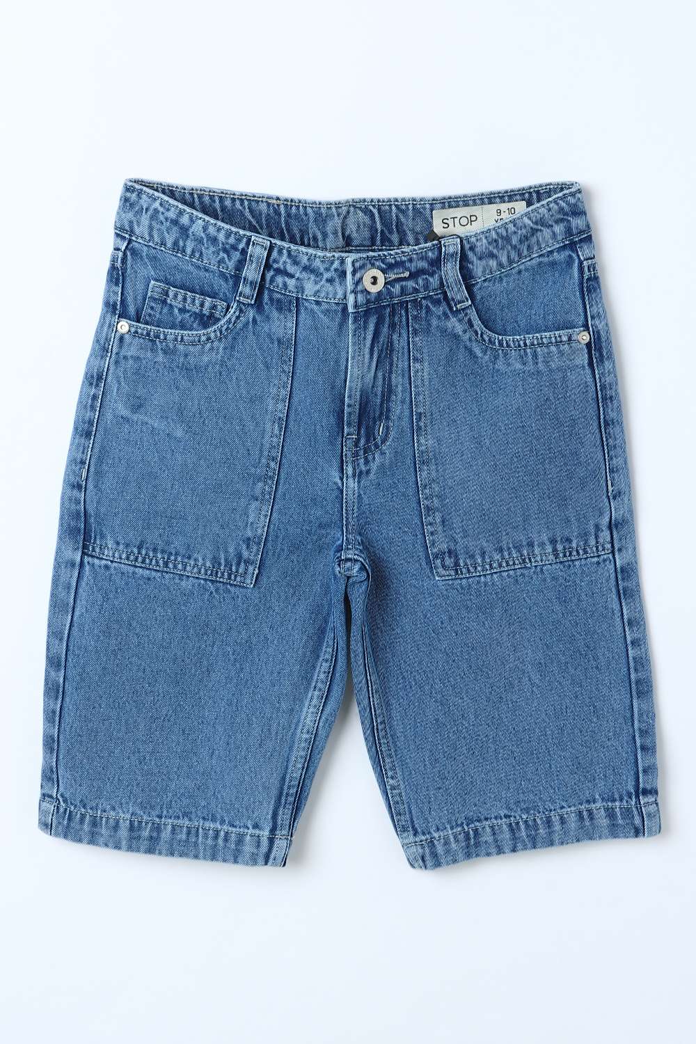 Solid-Cotton-Relaxed-Fit-Boys-Shorts