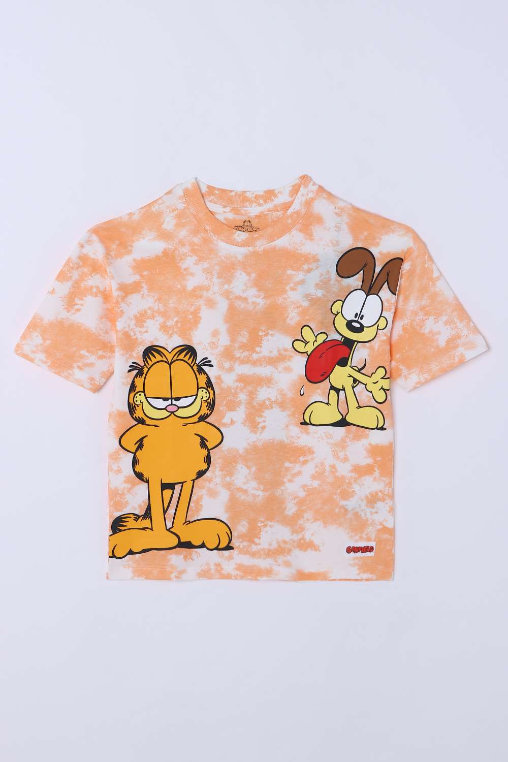 Tie-&-Dye-Cotton-Round-Neck-Boys-T-Shirt