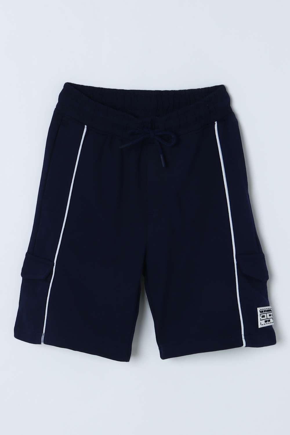 Solid-Blended-Fabric-Regular-Fit-Boys-Shorts