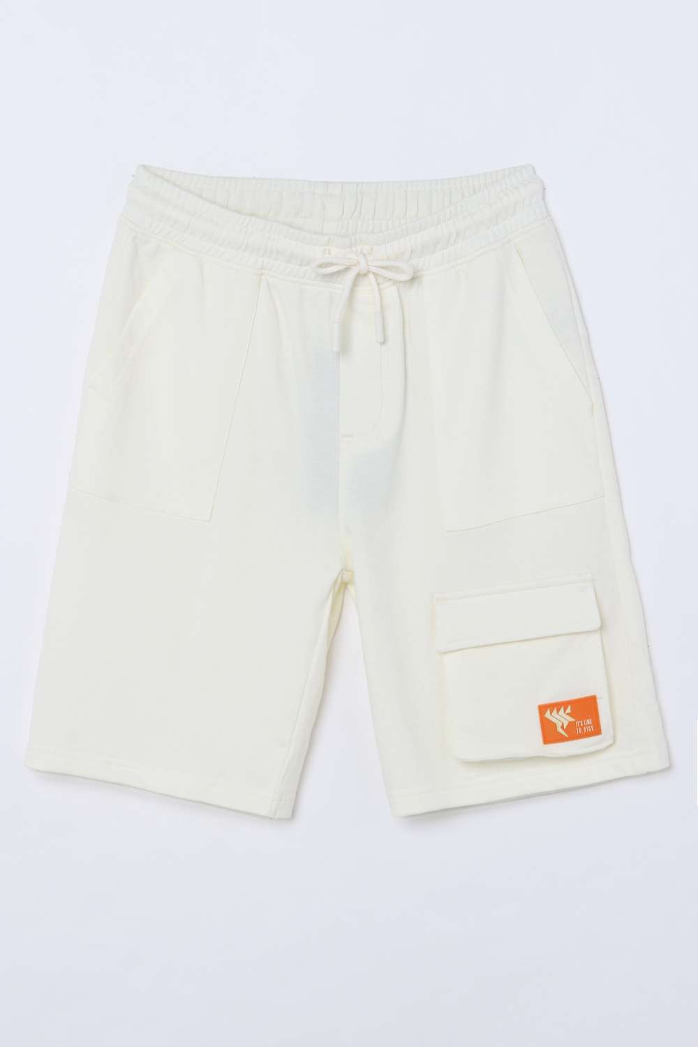 Solid-Blended-Fabric-Regular-Fit-Boys-Shorts