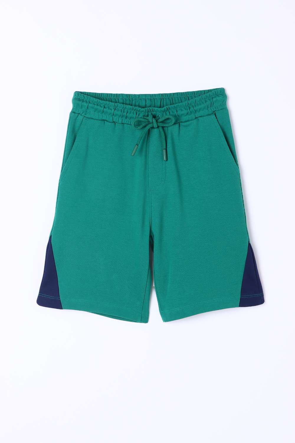 Color-Block-Blended-Fabric-Regular-Fit-Boys-Shorts