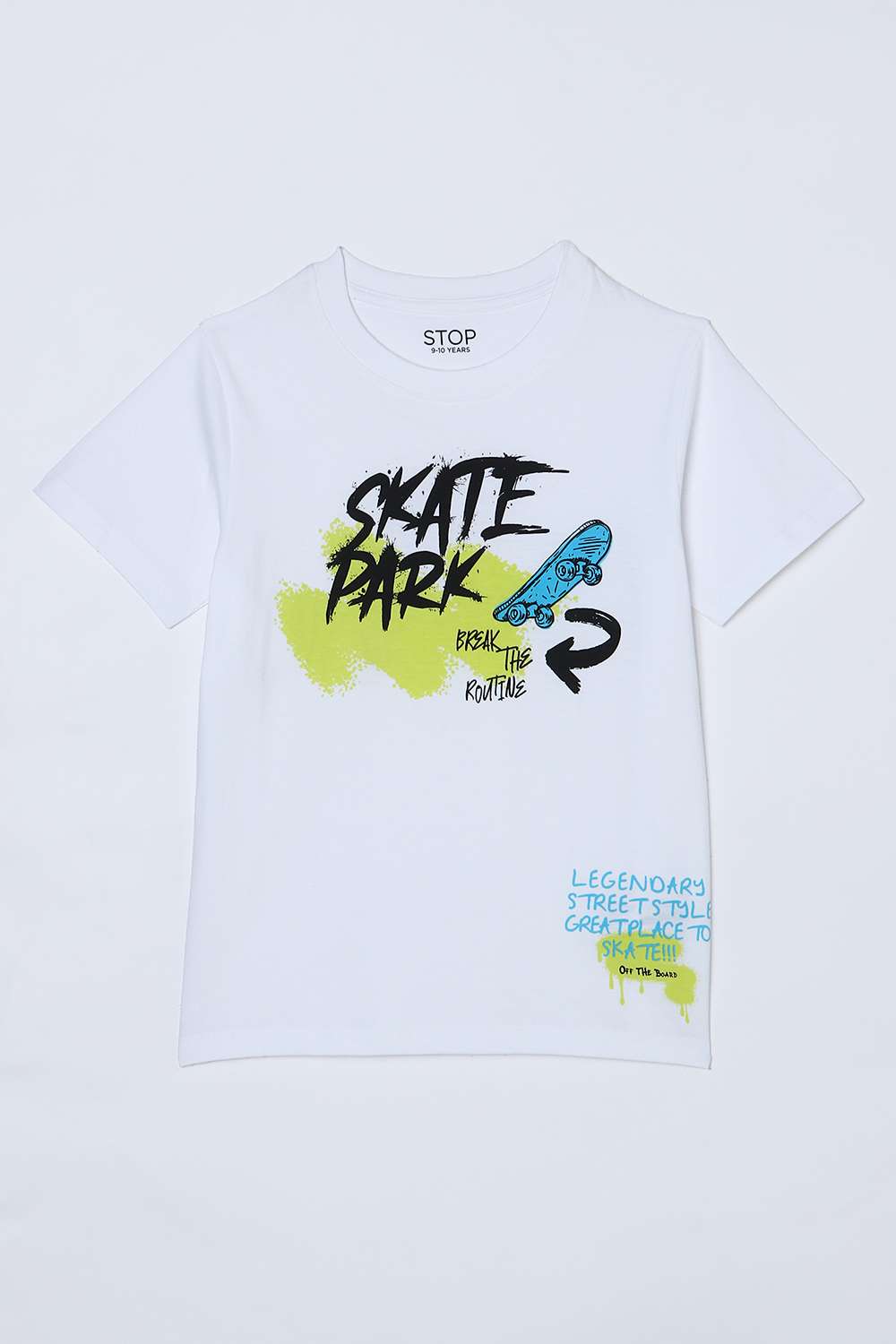 Graphic-Print-Cotton-Round-Neck-Boys-T-Shirt
