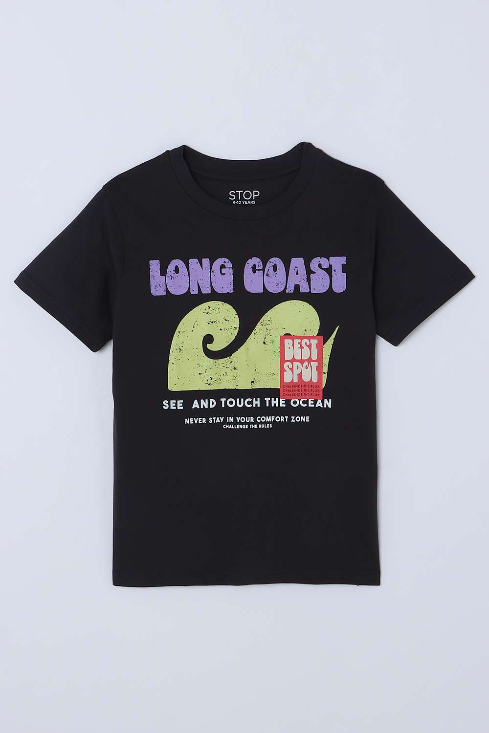 Graphic-Print-Cotton-Round-Neck-Boys-T-Shirt