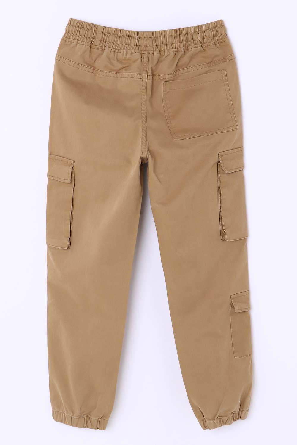 Solid-Blended-Fabric-Regular-Fit-Boys-Trousers