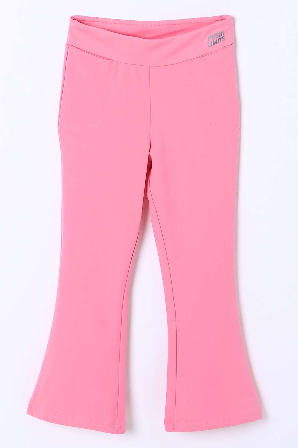 Solid-Polyester-Regular-Fit-Girls-Leggings