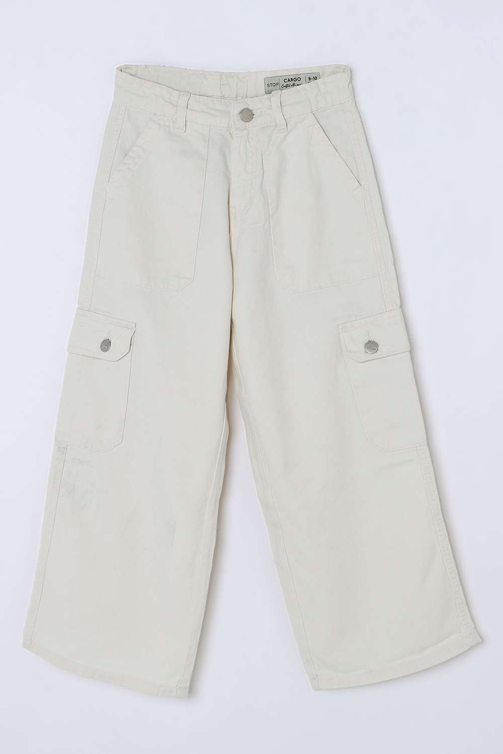 Solid-Blended-Fabric-Regular-Fit-Girls-Jeans