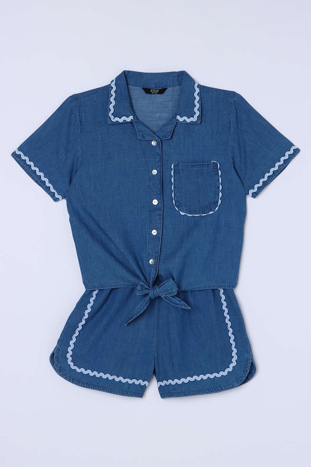 Solid-Cotton-Girls-Clothing-Set