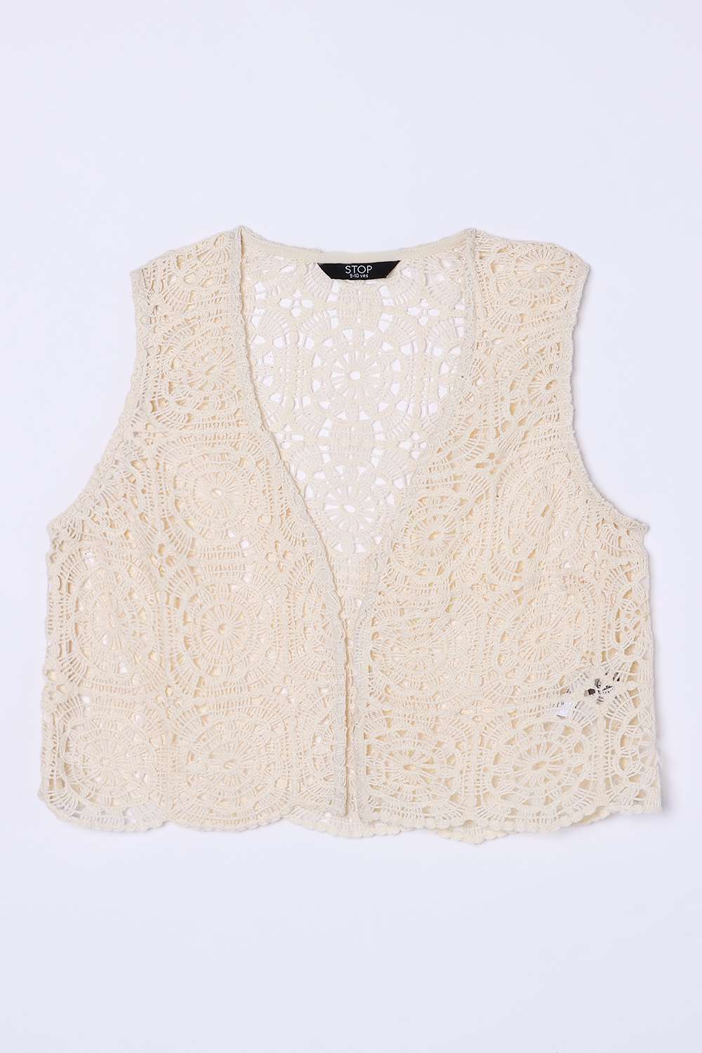 Solid-Blended-Fabric-Round-Neck-Girls-T-Shirt