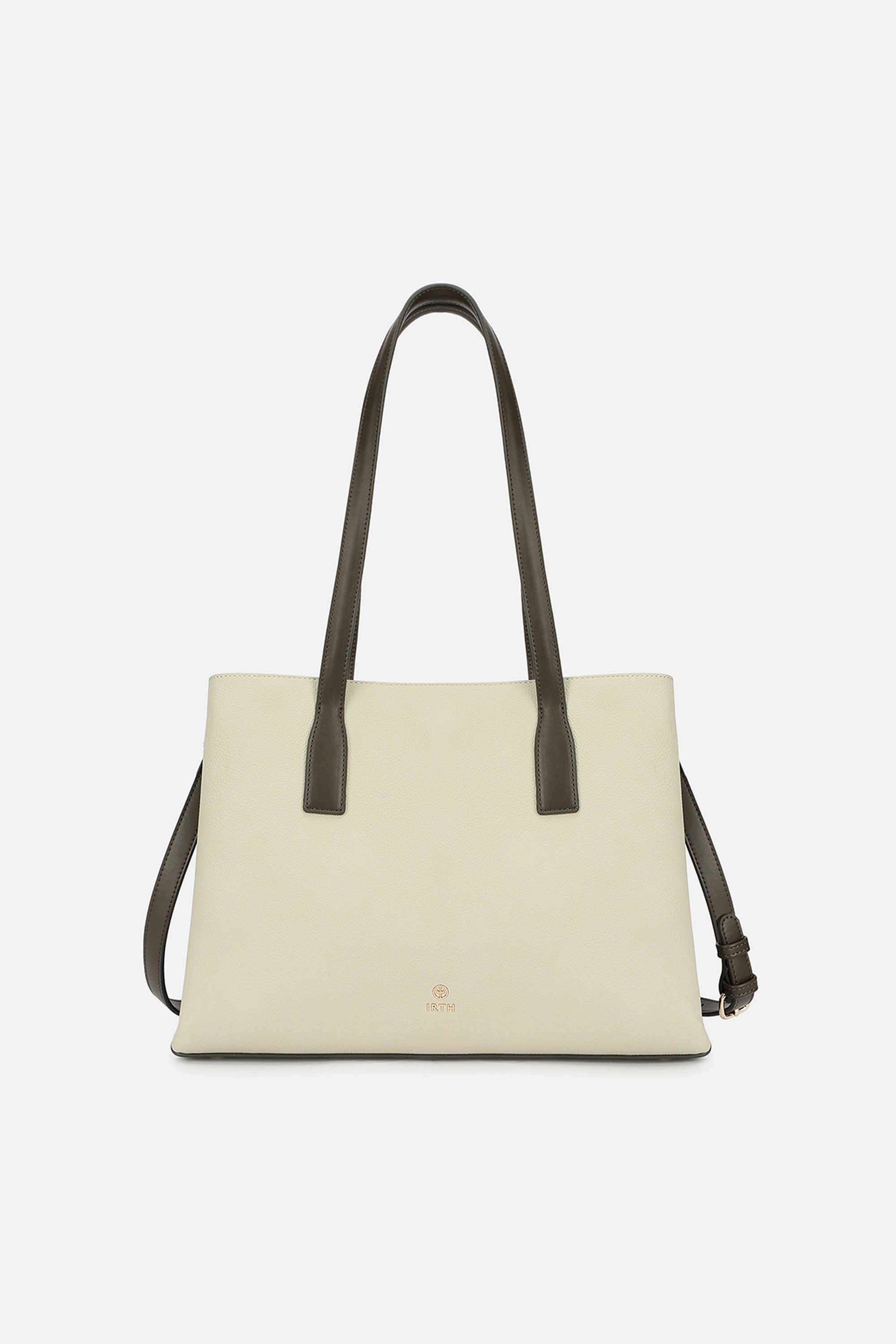 Zipper-PU-Women-Casual-Wear-Tote-Bag