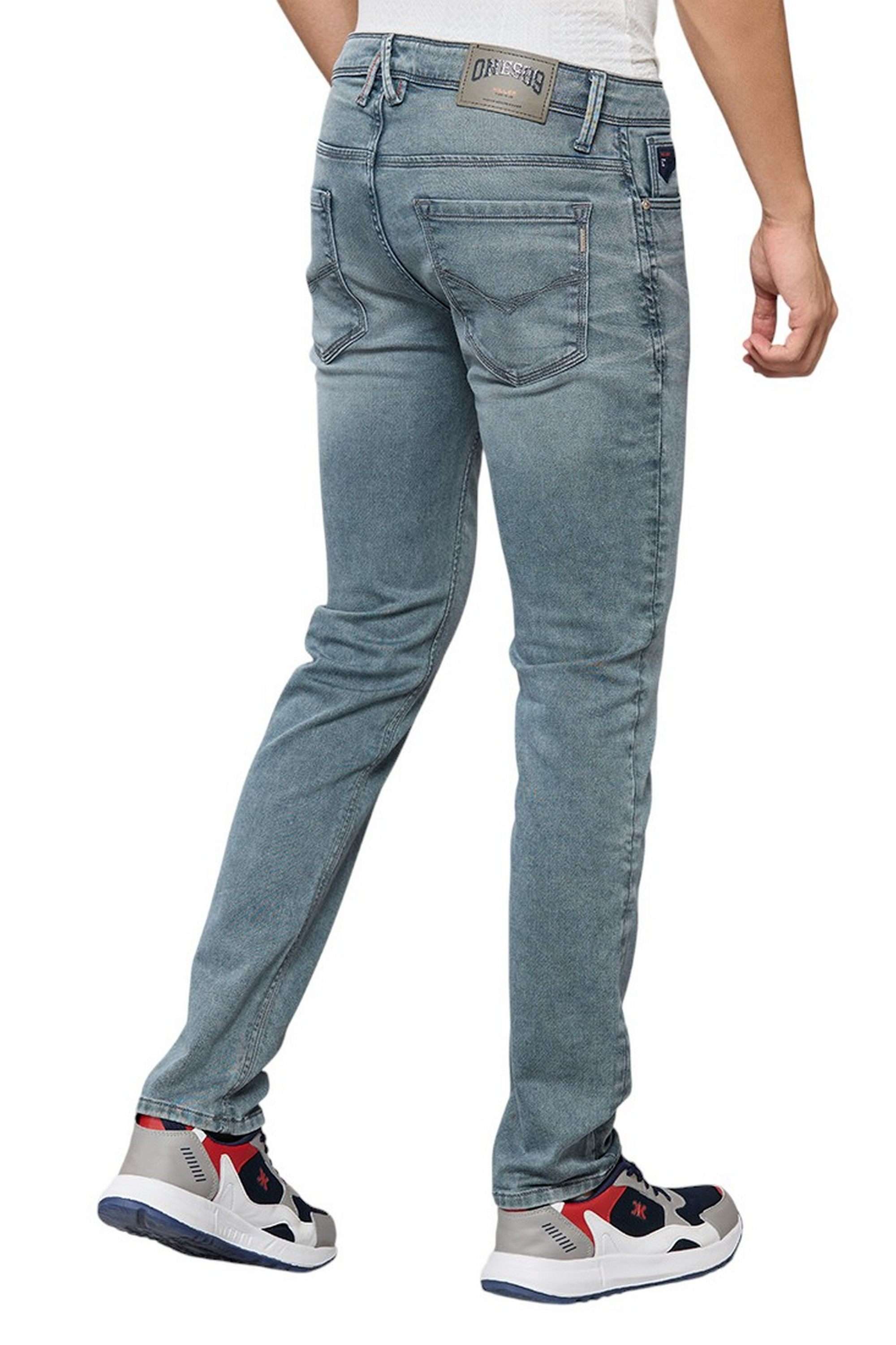 Solid-Cotton-Stretch-Slim-Fit-Men-s-Jeans
