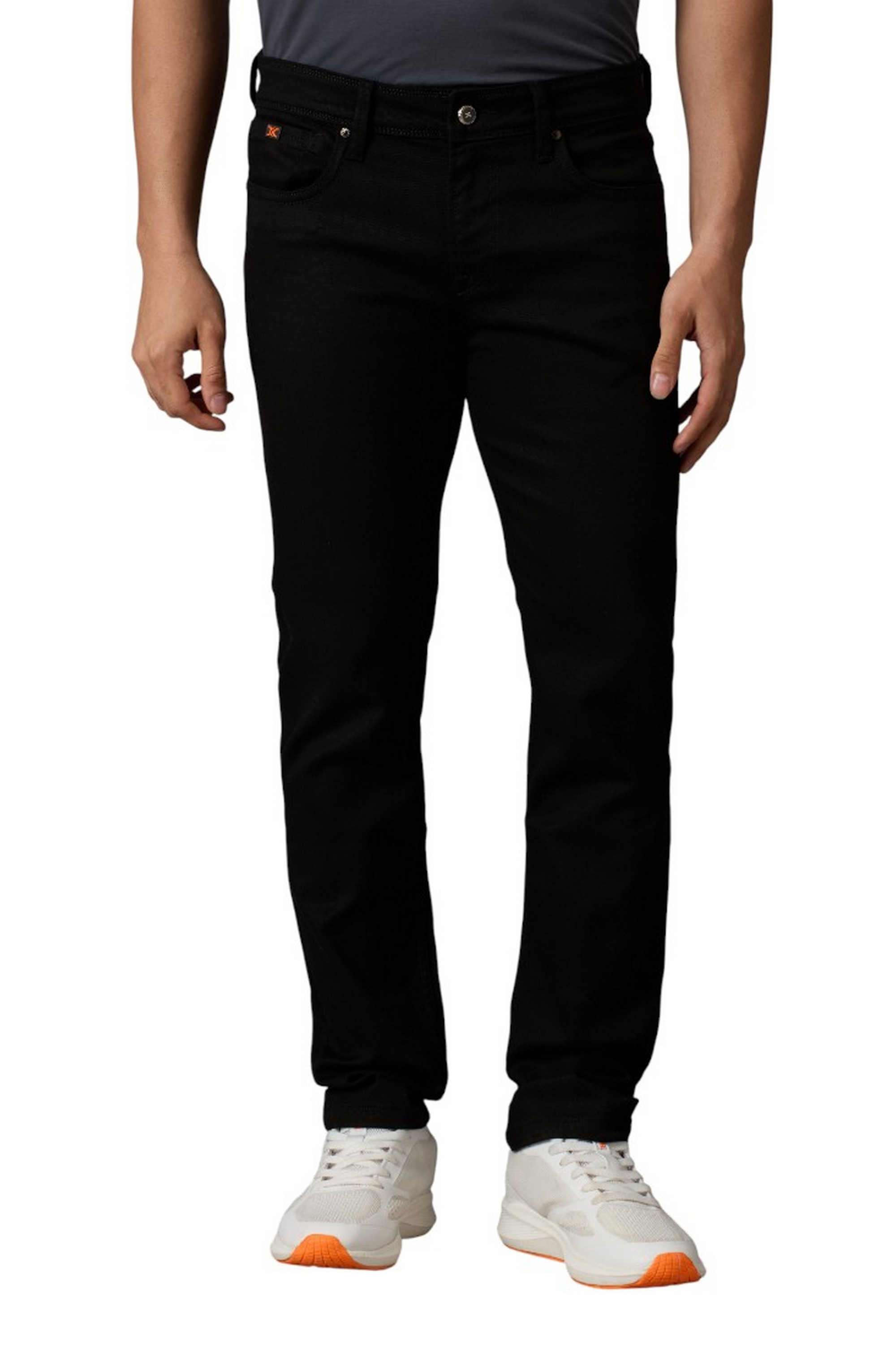 Blended-Fabric-Slim-Fit-Men-Jeans