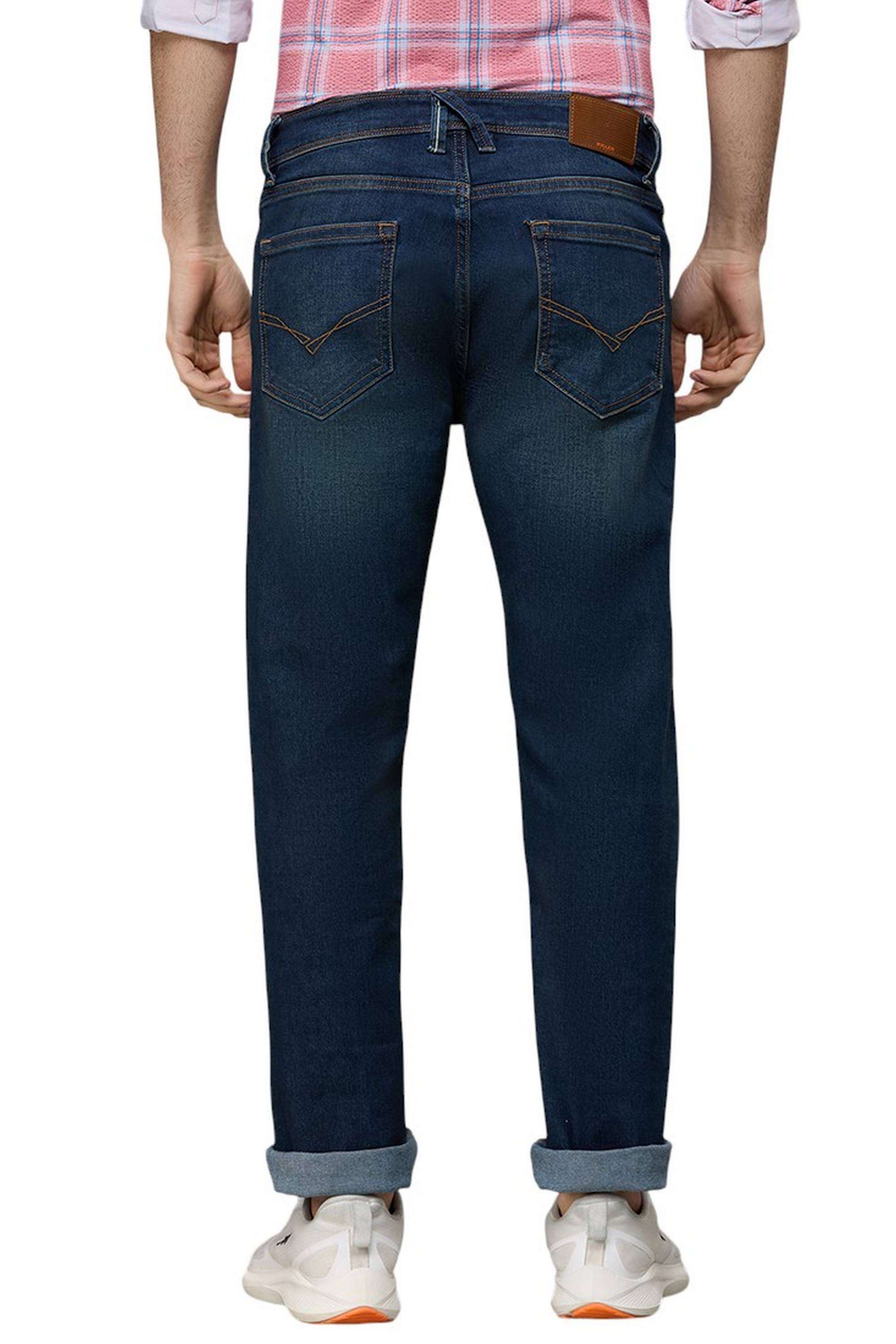 Solid-Cotton-Stretch-Slim-Fit-Men-s-Jeans