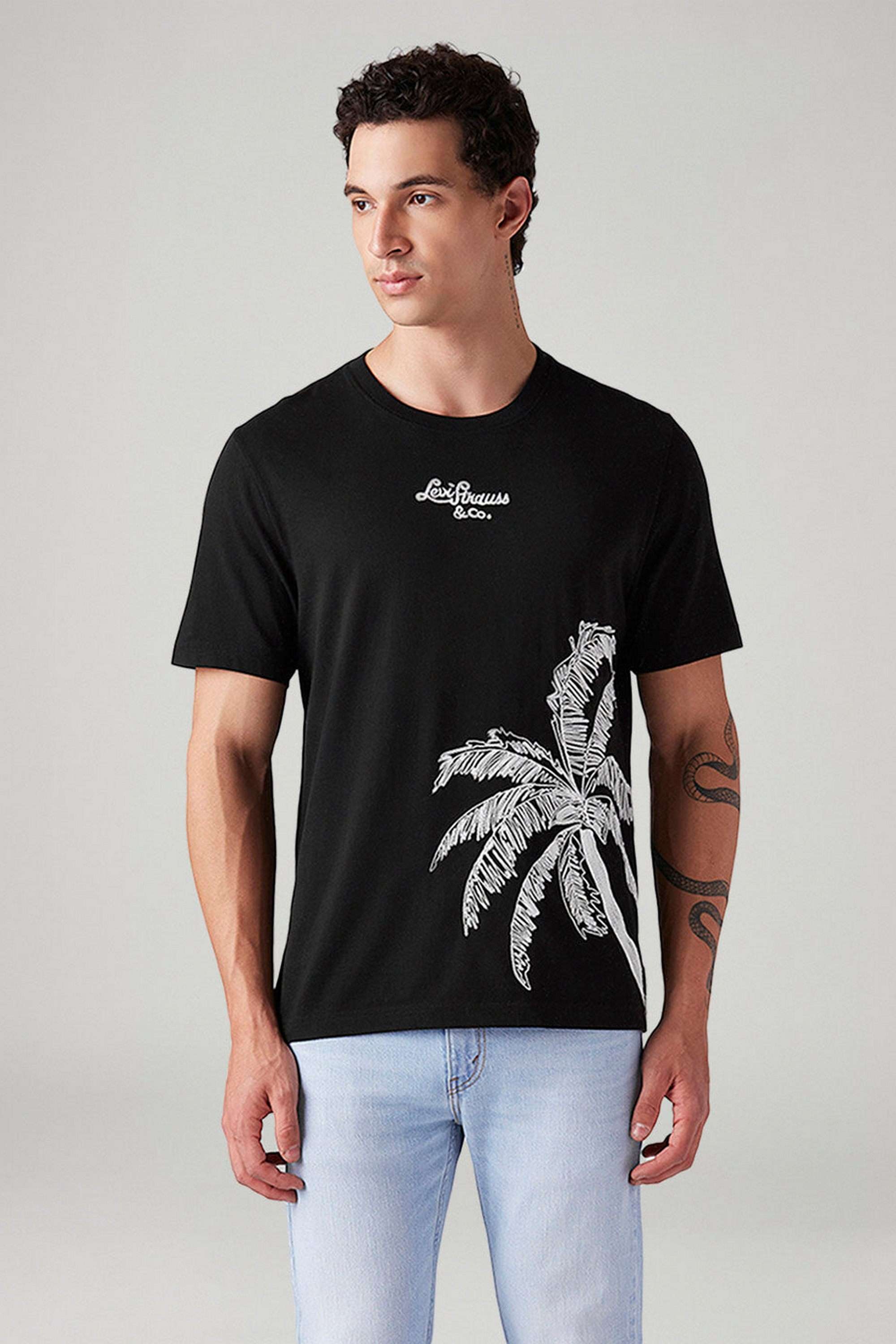 Graphic-Print-Cotton-Round-Neck-Men-s-T-Shirt