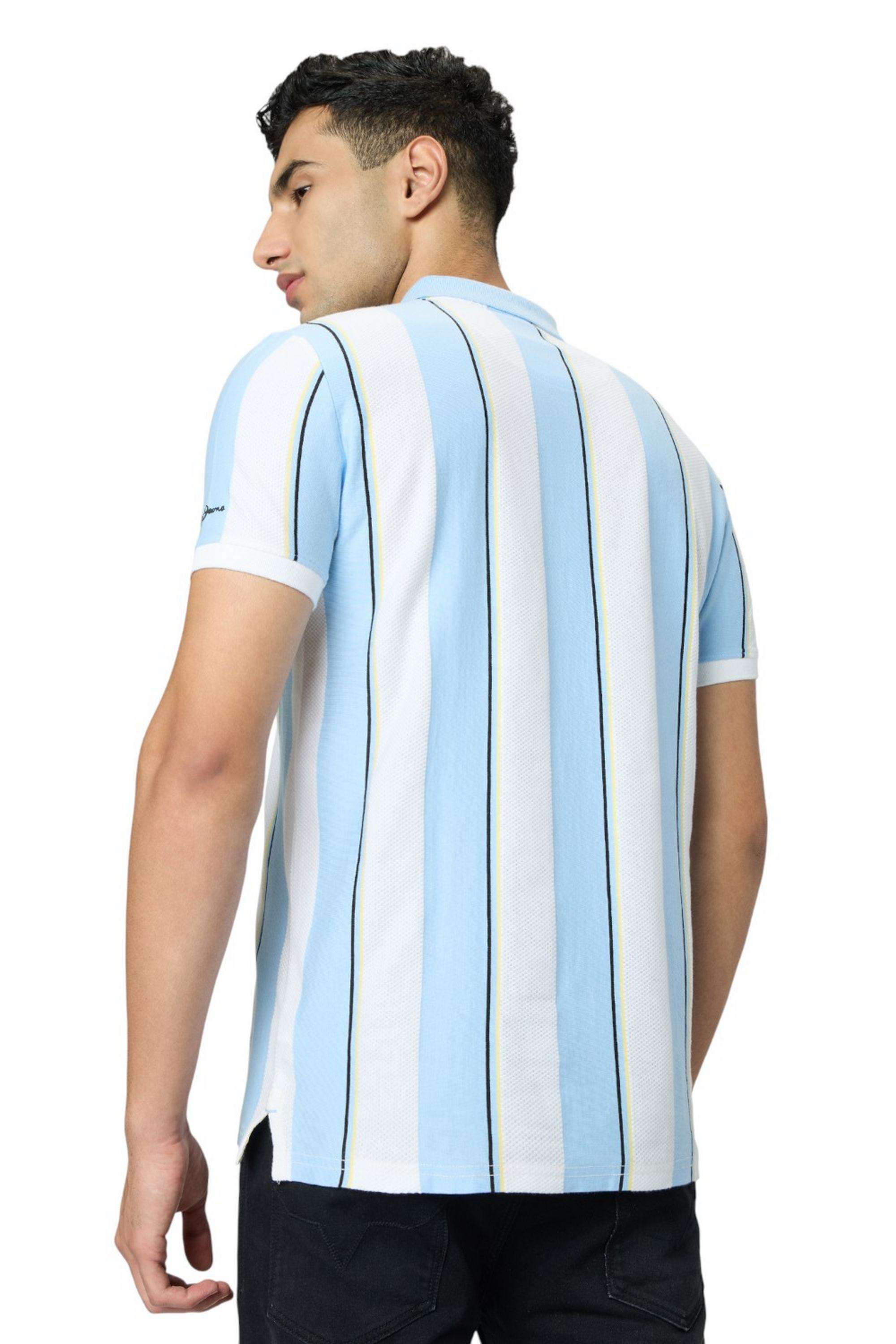 Stripes-Cotton-Polo-Men-s-T-Shirt