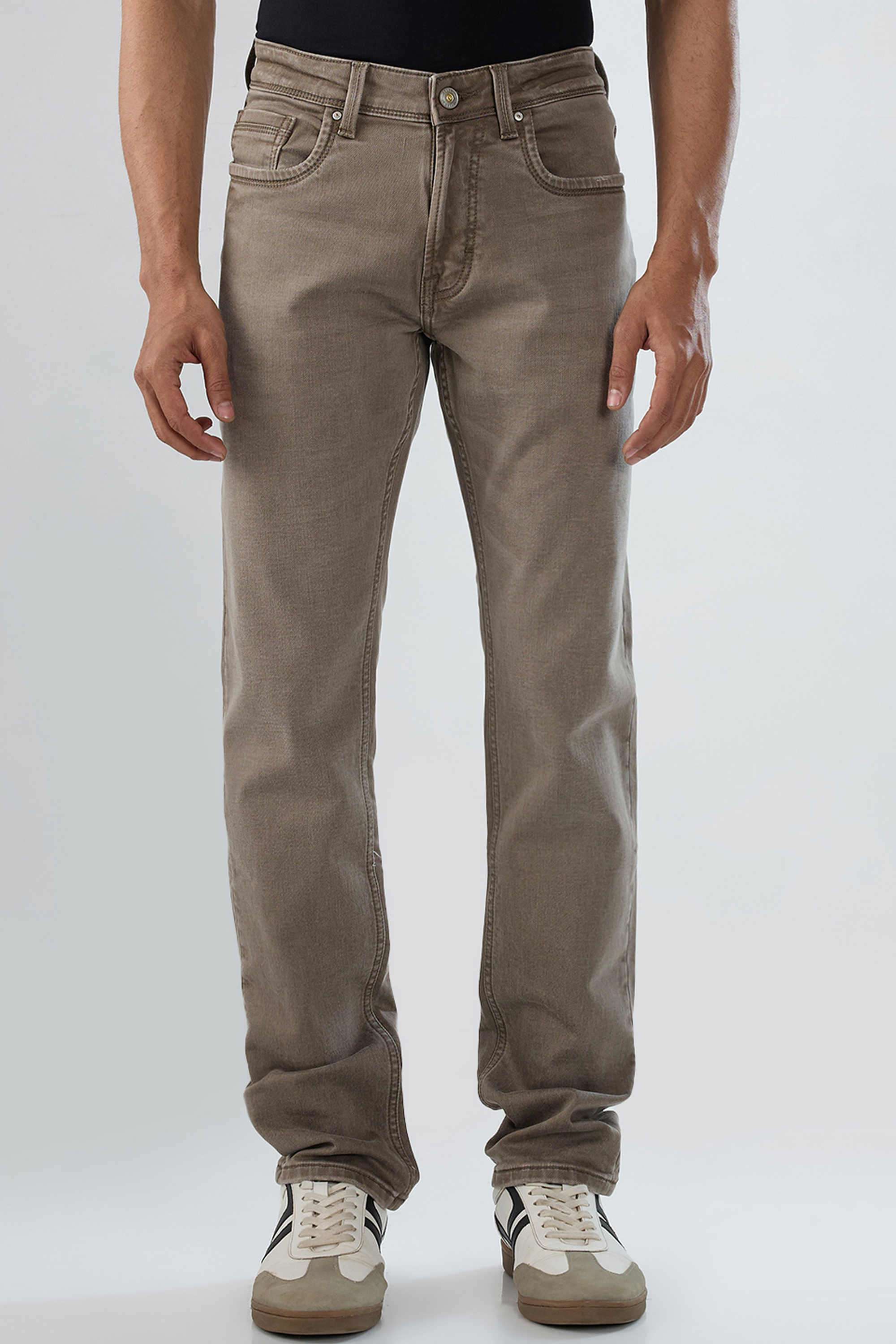 Solid-Cotton-Stretch-Regular-Fit-Men-s-Jeans