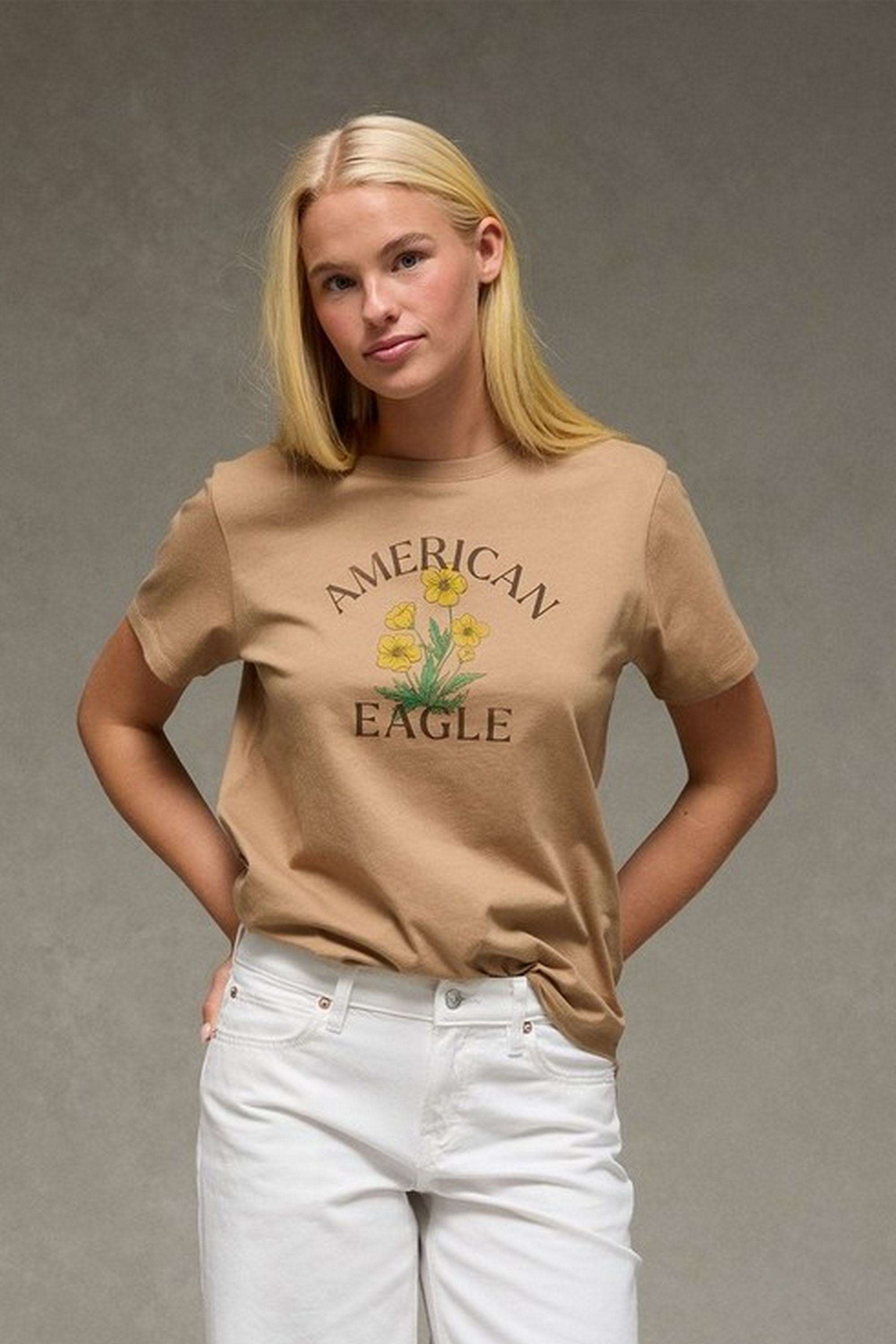 Solid-Blended-Fabric-Women-s-T-Shirt