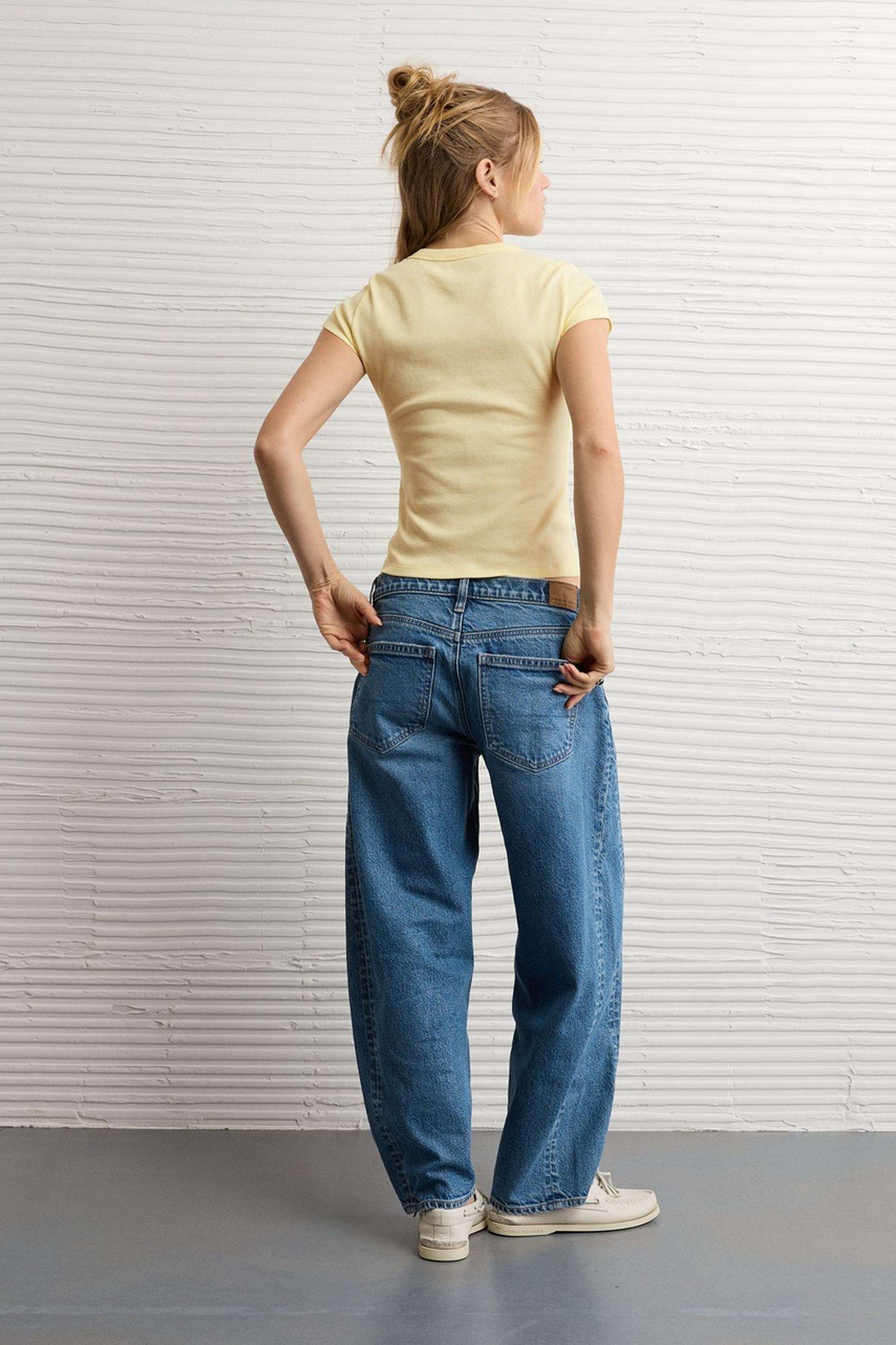 Solid-Blended-Fabric-Women-s-T-Shirt