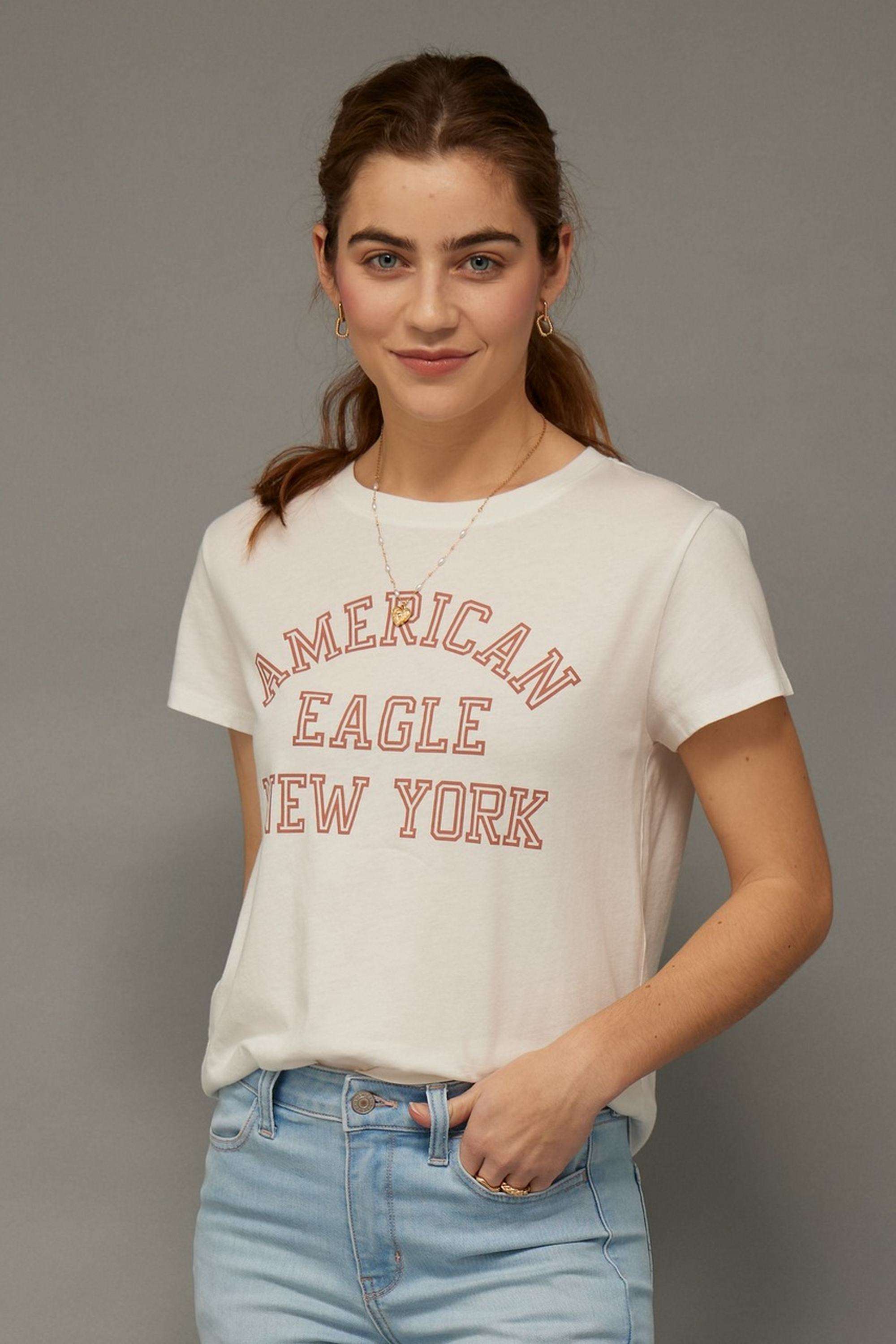 Solid-Blended-Fabric-Women-s-T-Shirt