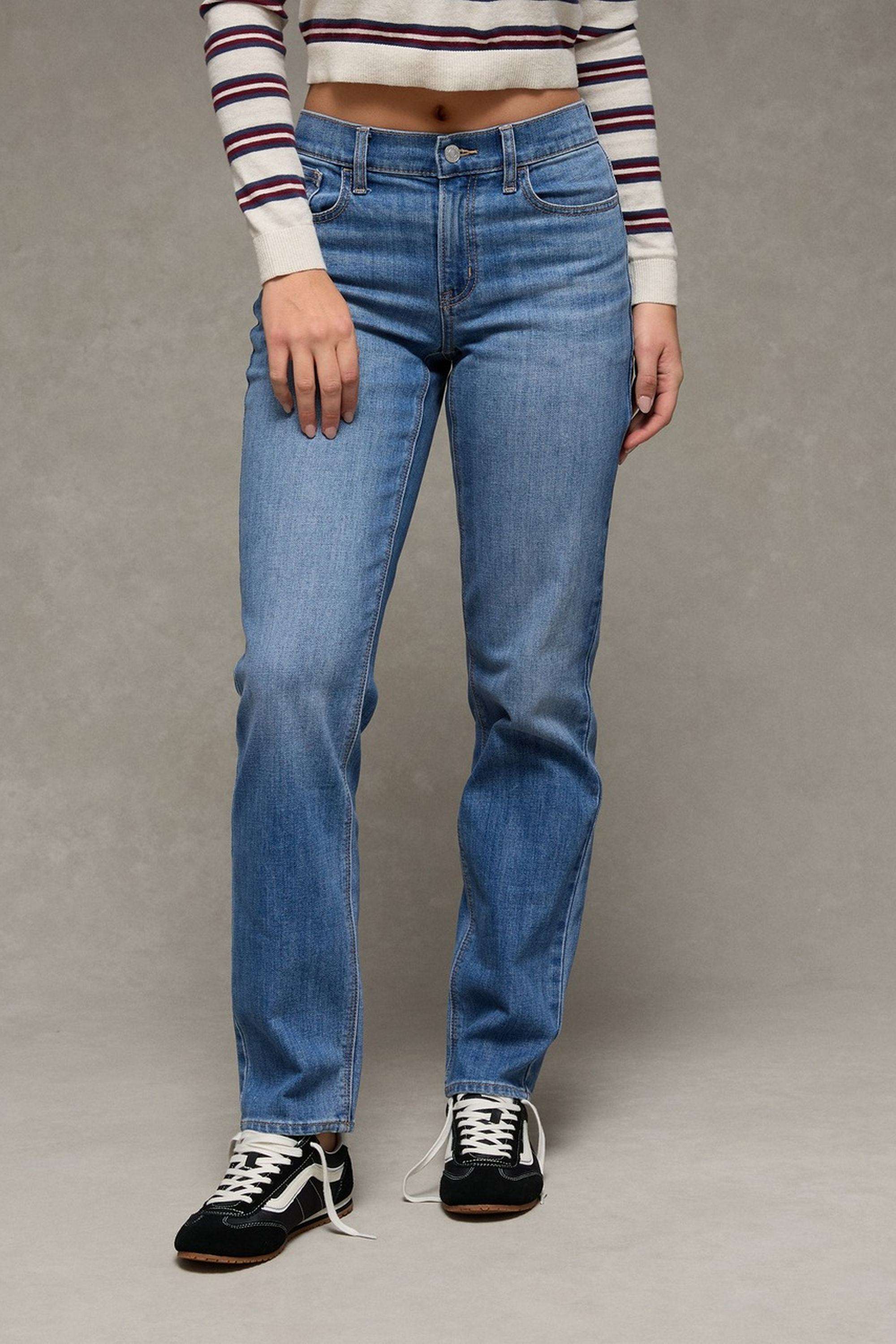 High-Rise-Blended-Fabric-Relaxed-Fit-Women-s-Jeans