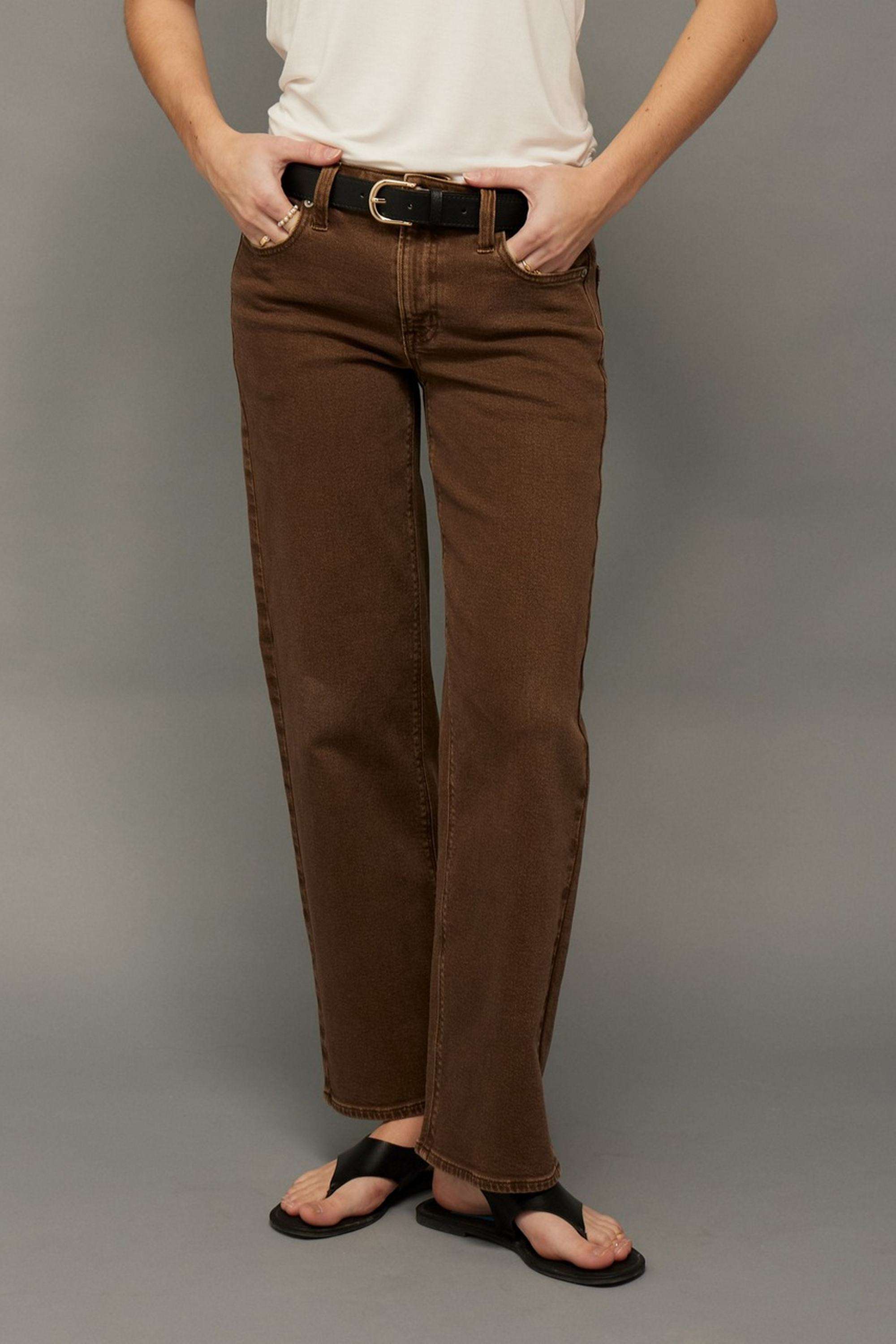 High-Rise-Blended-Fabric-Relaxed-Fit-Women-s-Jeans