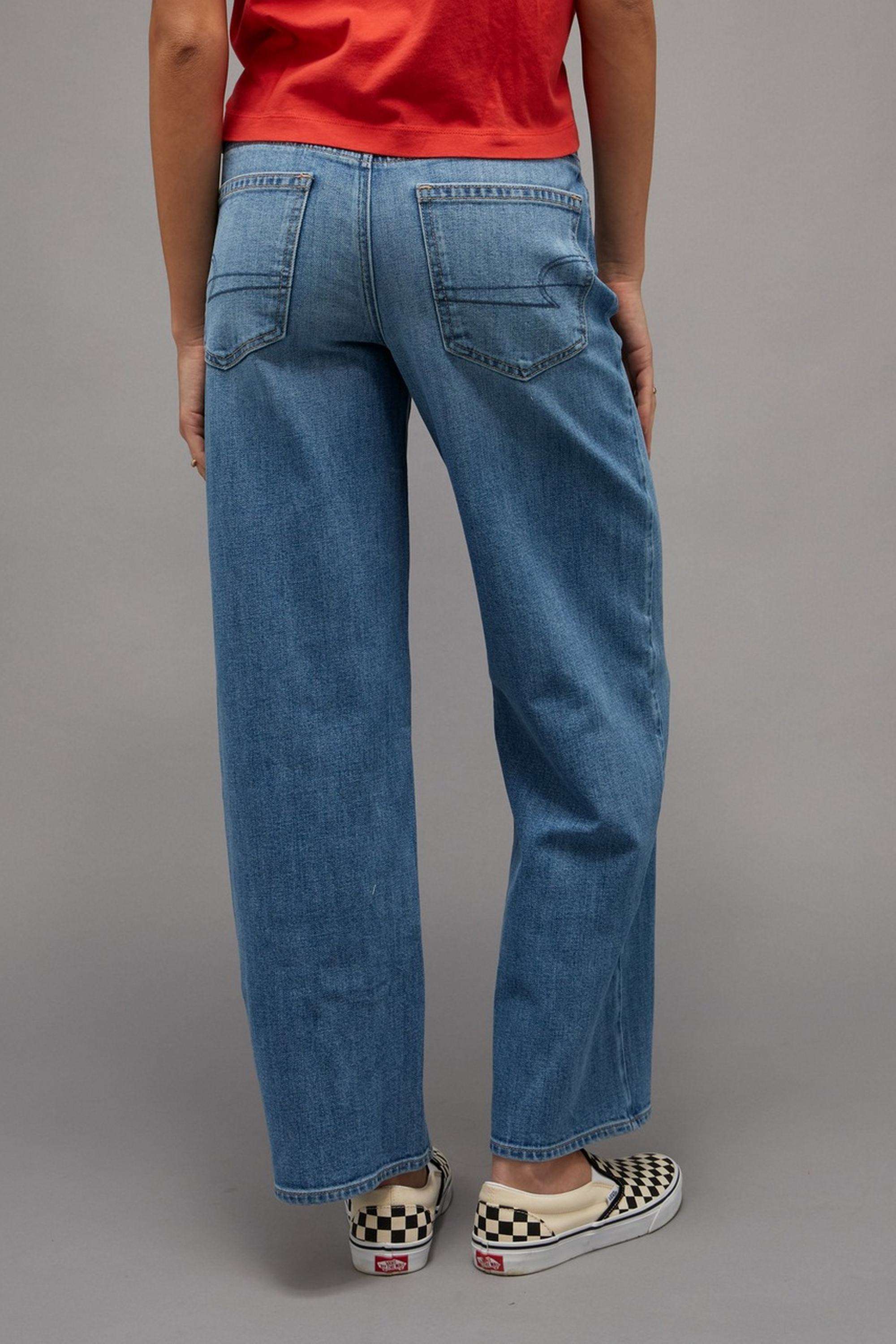 High-Rise-Blended-Fabric-Relaxed-Fit-Women-s-Jeans