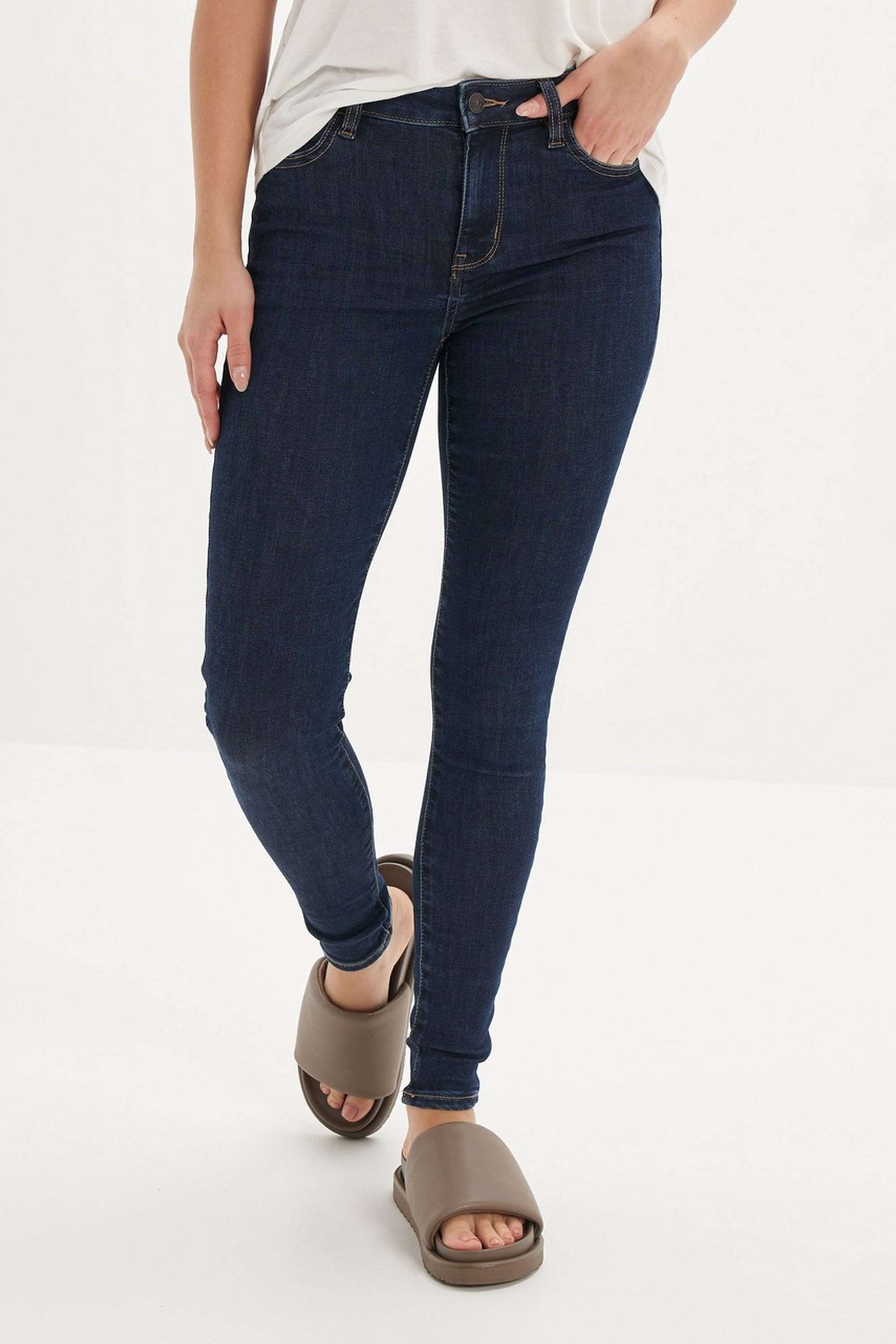 american eagle Solid Blended Fabric Skinny Fit Women's Jeans-picture-35