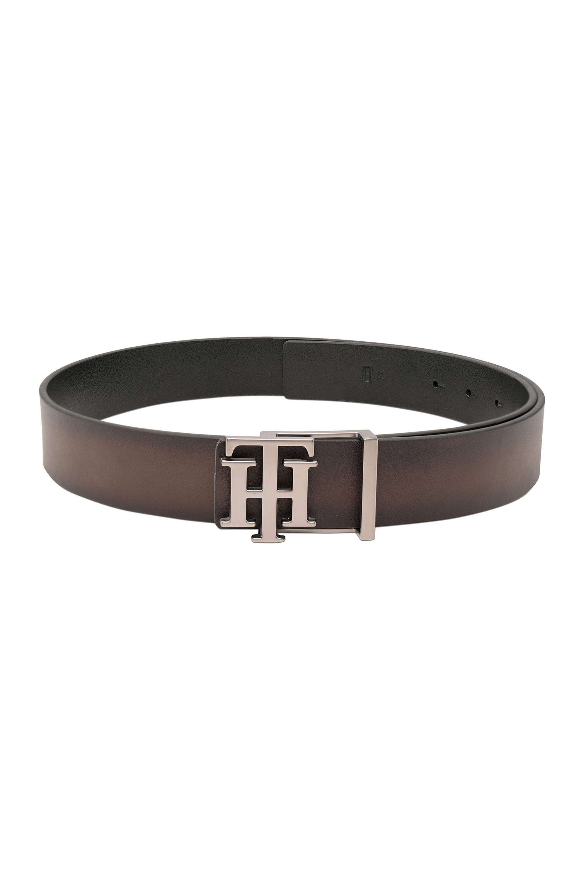Leather-Regular-Fit-Solid-Formal-Wear-Men-Belts
