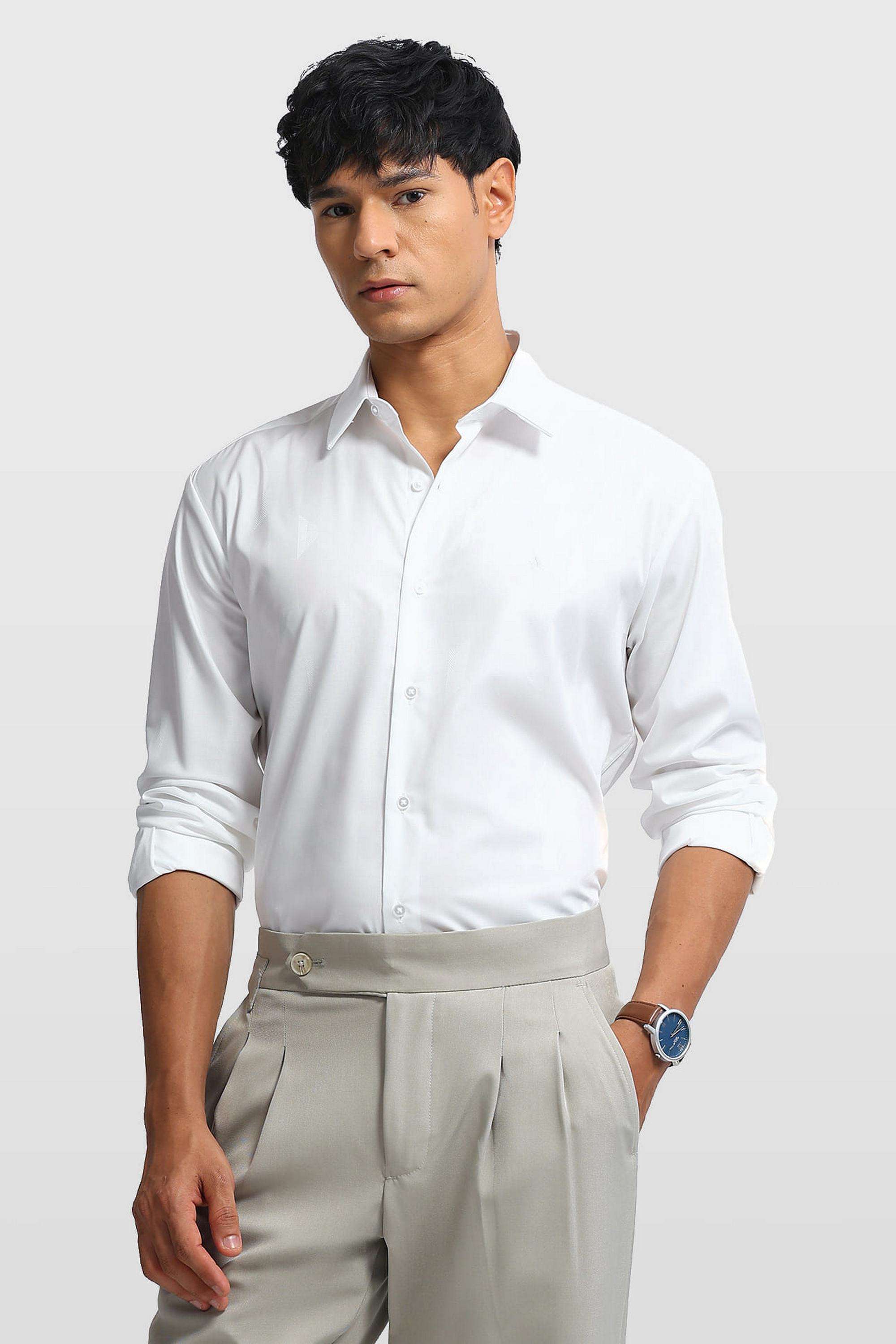 Printed-Blended-Fabric-Slim-Fit-Men-s-Formal-Shirt