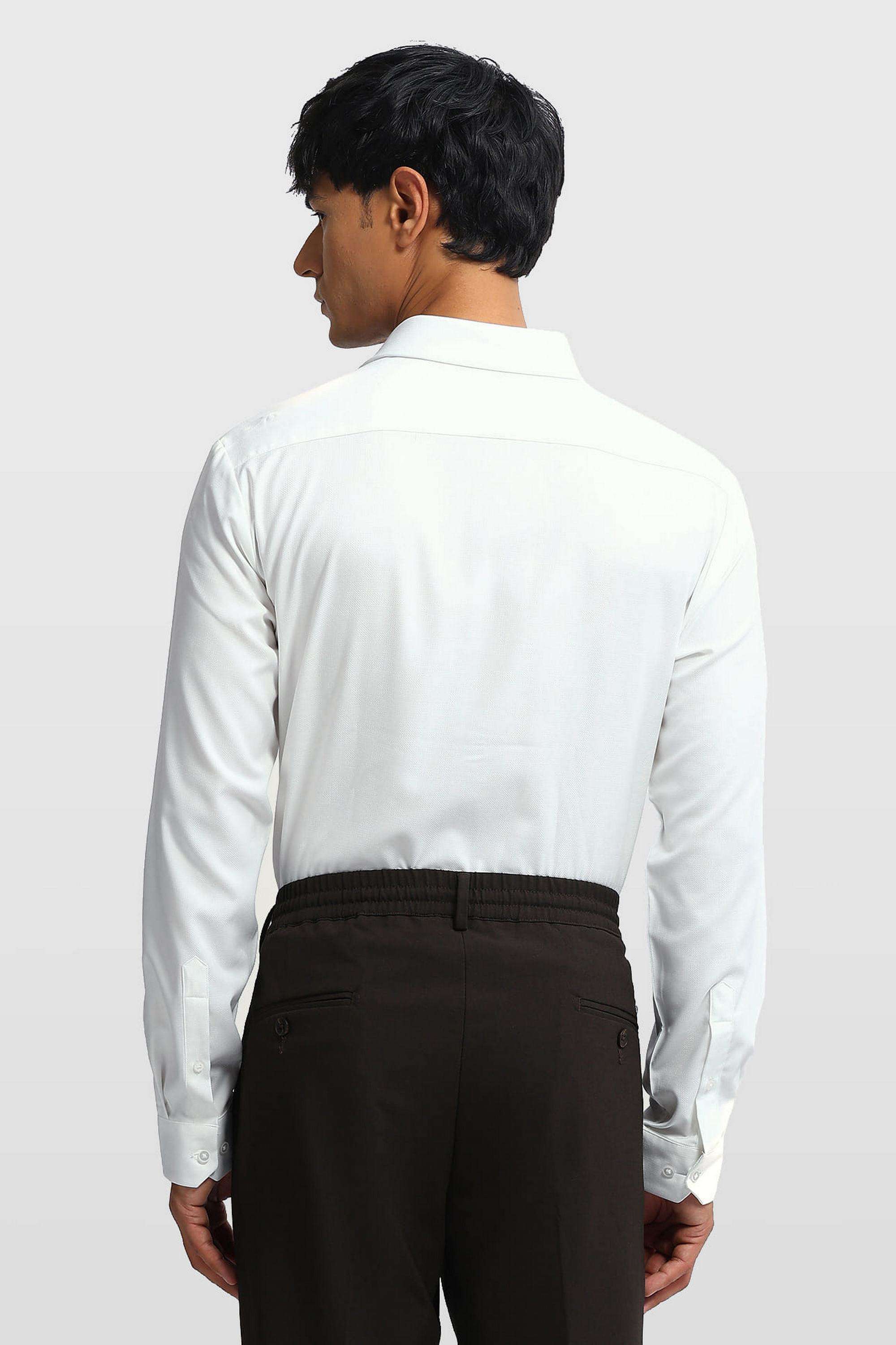 Printed-Blended-Fabric-Slim-Fit-Men-s-Formal-Shirt