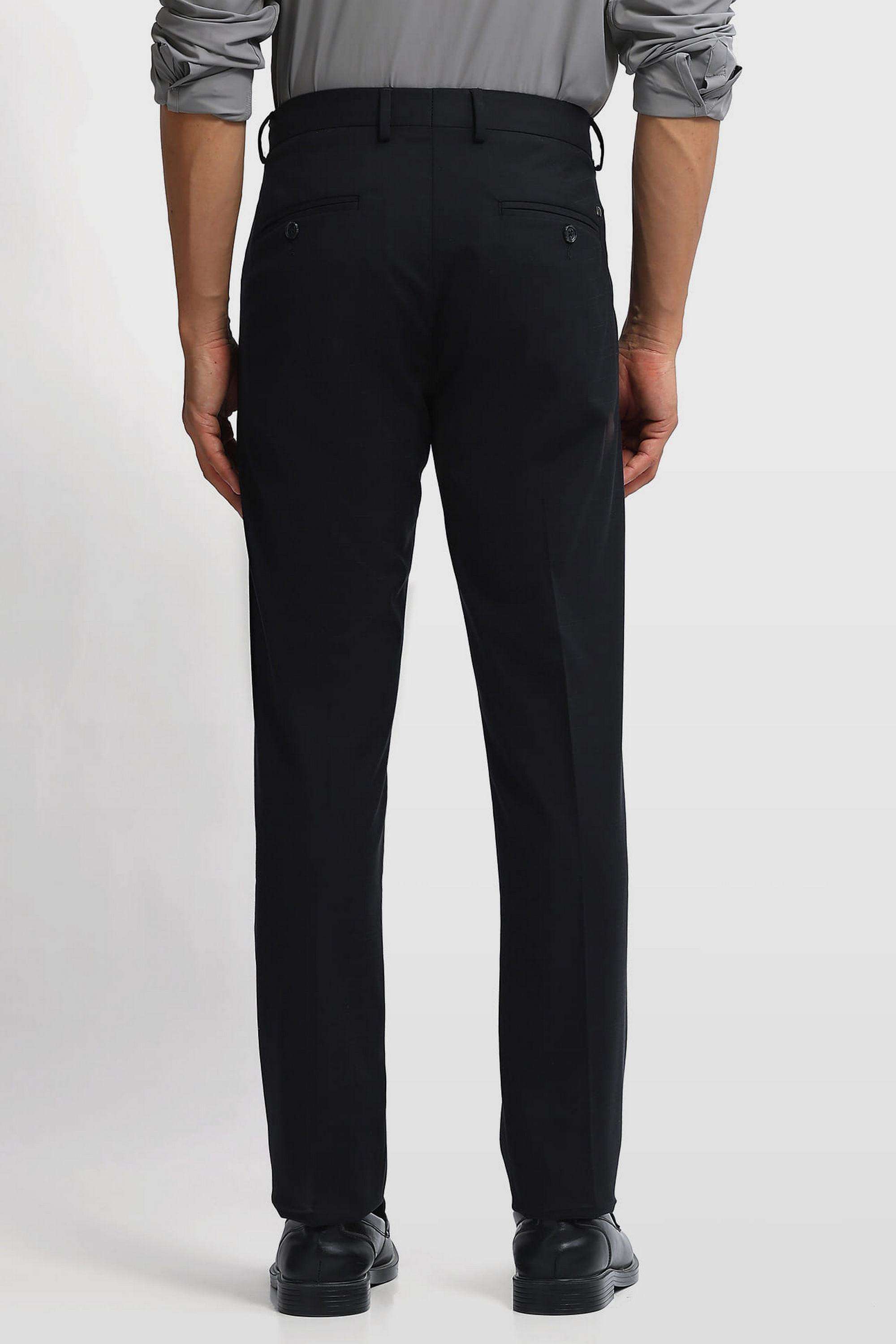 Checks-Polyester-Super-Slim-Fit-Men-s-Formal-Trousers